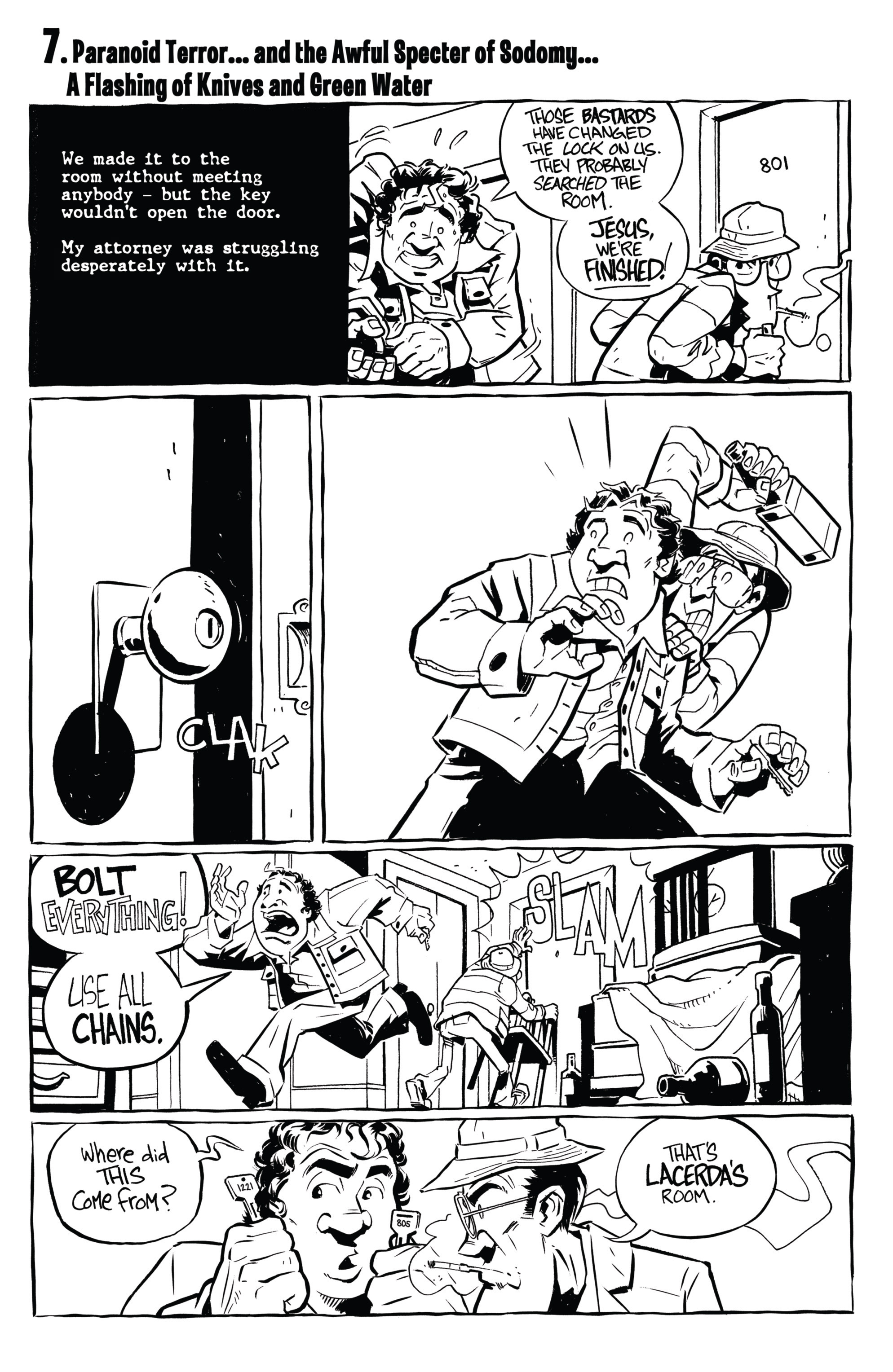 Read online Hunter S. Thompson's Fear and Loathing in Las Vegas comic -  Issue #2 - 17