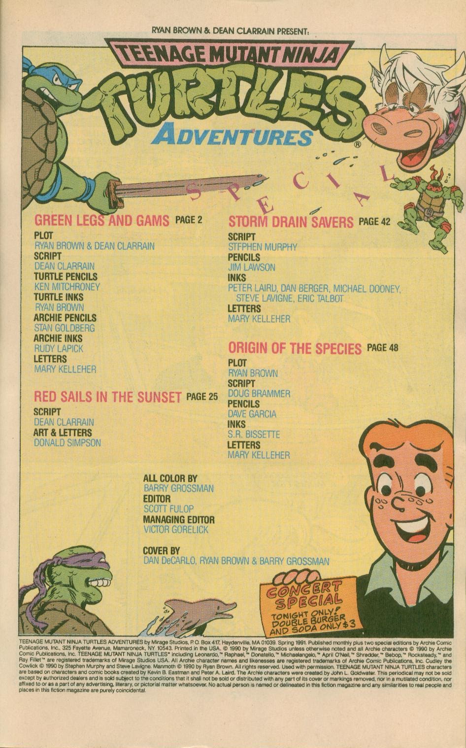 Read online Teenage Mutant Ninja Turtles Meet Archie comic -  Issue # Full - 3