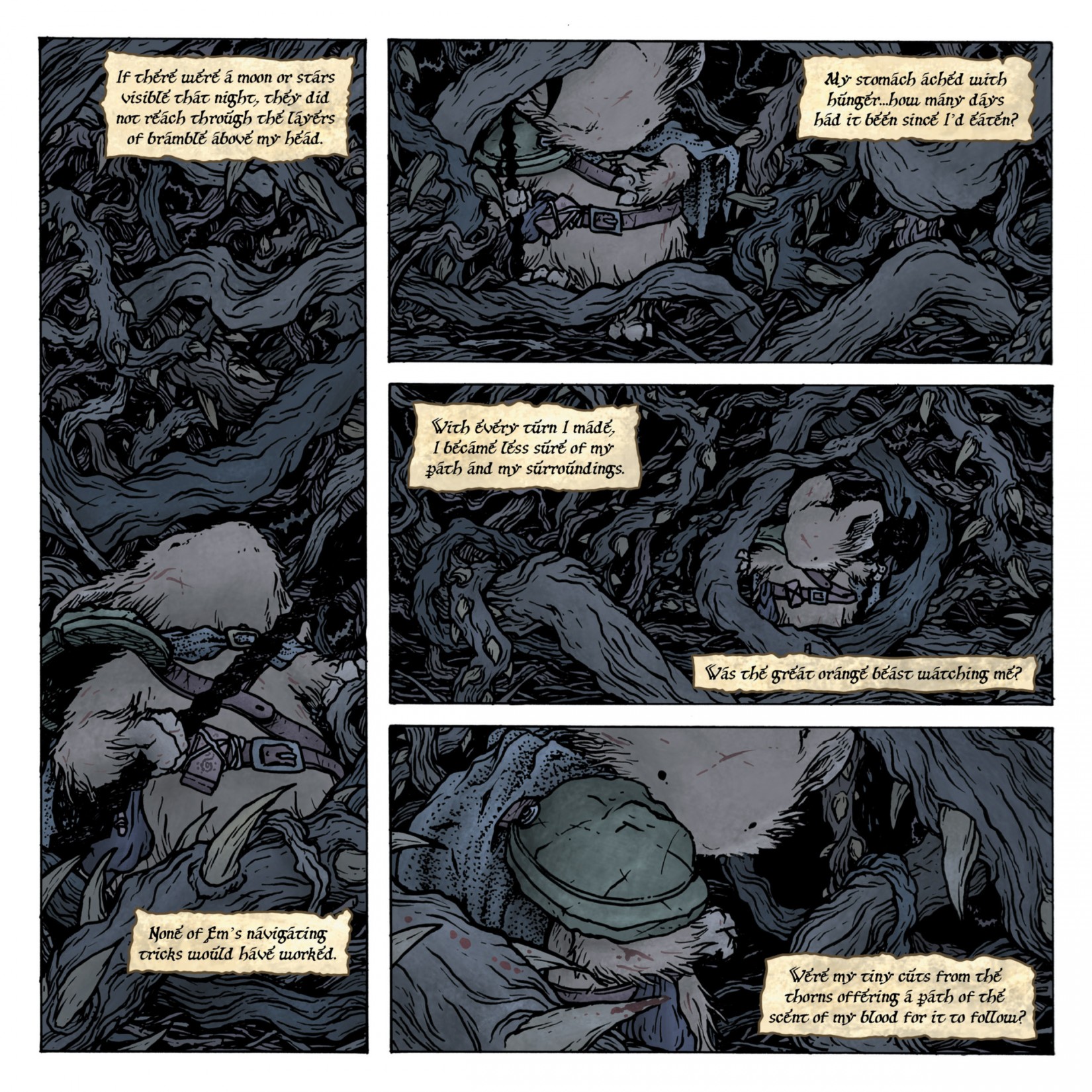 Read online Mouse Guard: The Black Axe comic -  Issue #4 - 4