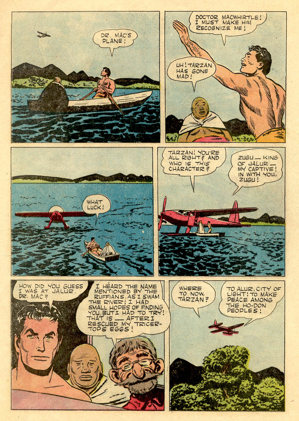 Read online Tarzan (1948) comic -  Issue #62 - 18