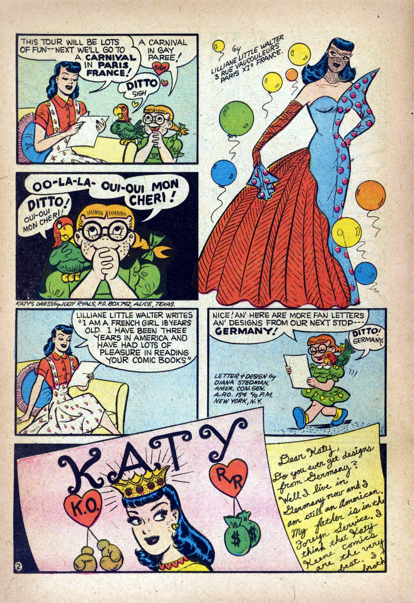 Read online Katy Keene (1949) comic -  Issue #27 - 12