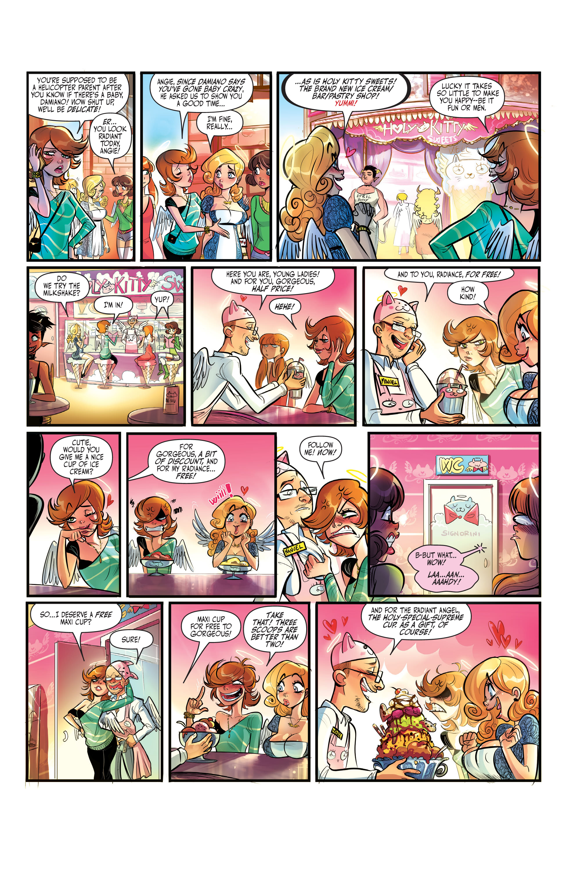 Read online Mirka Andolfo Un/Sacred comic -  Issue #4 - 10