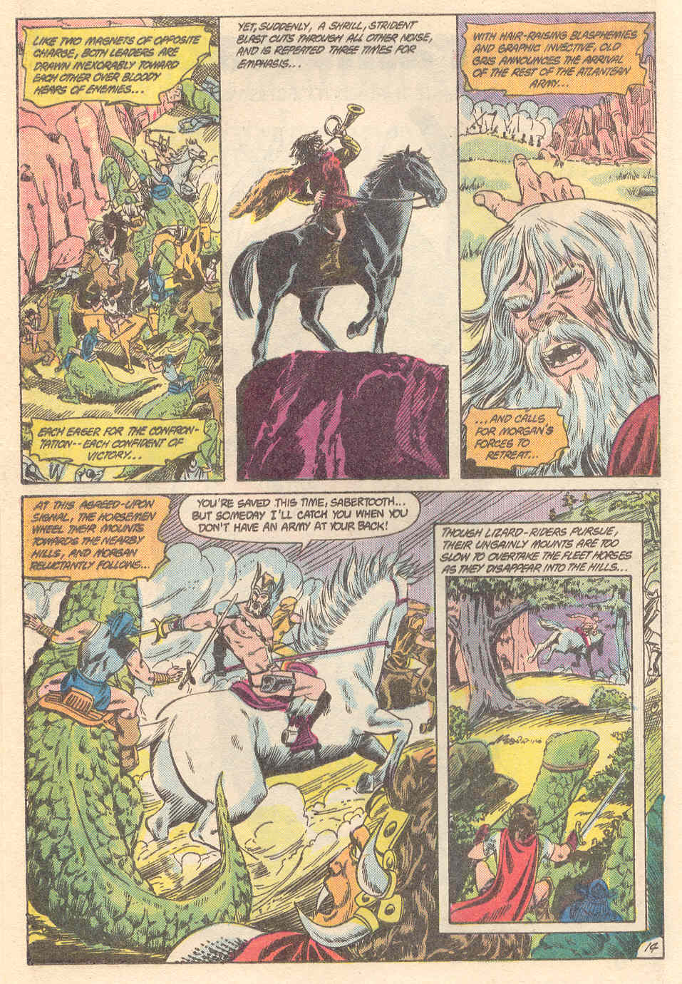 Read online Warlord (1976) comic -  Issue #93 - 14