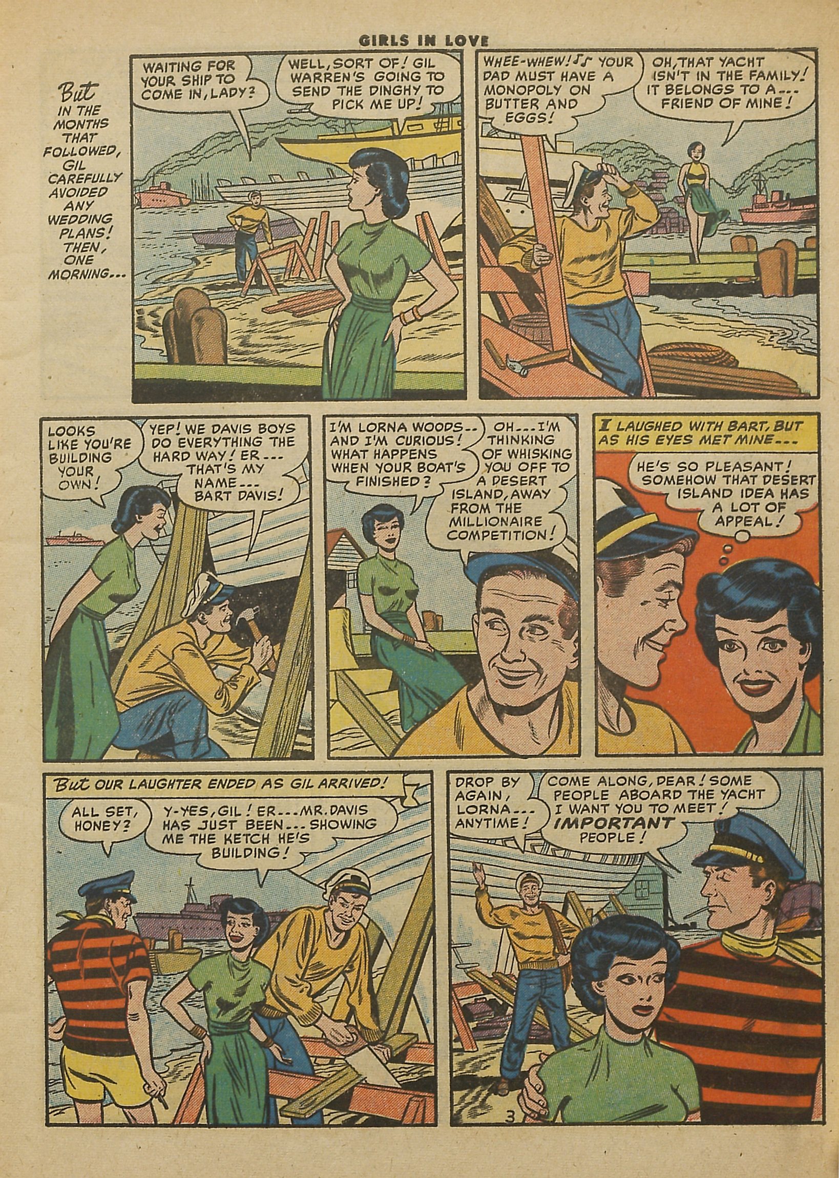 Read online Girls in Love (1955) comic -  Issue #55 - 5