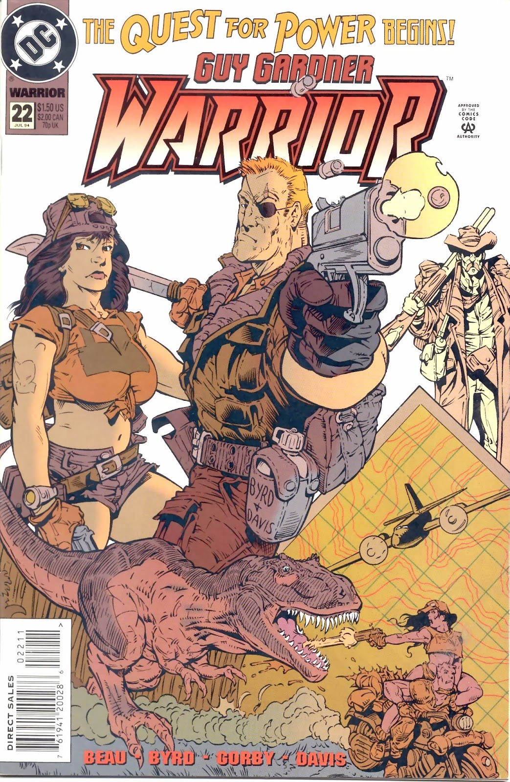 Guy Gardner: Warrior issue 22 - Page 1