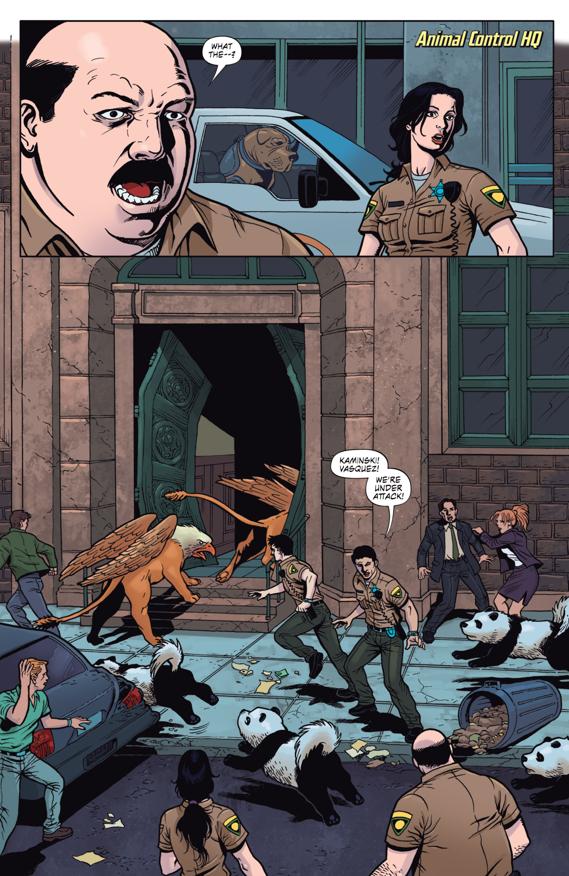 Read online Creature Cops: Special Varmint Unit comic -  Issue #3 - 3
