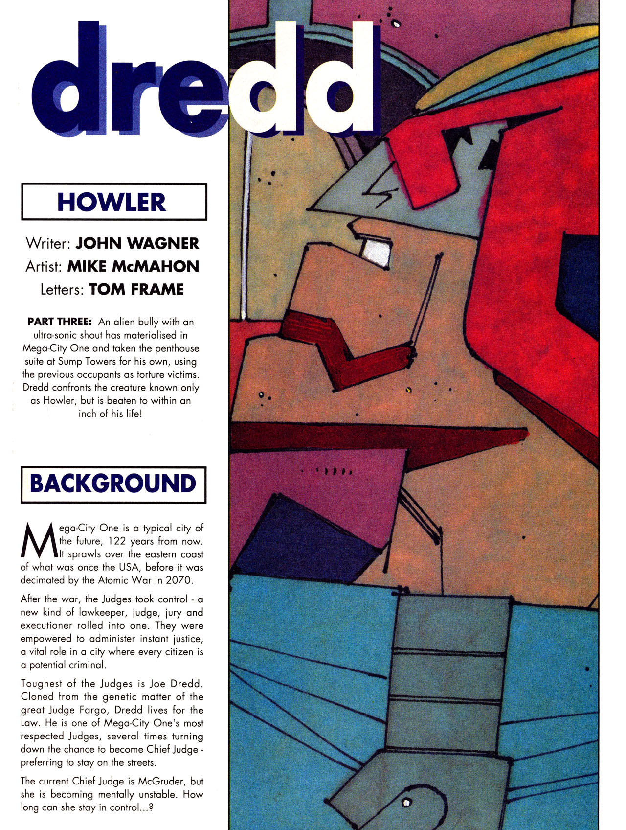Read online Judge Dredd: The Megazine (vol. 2) comic -  Issue #55 - 3