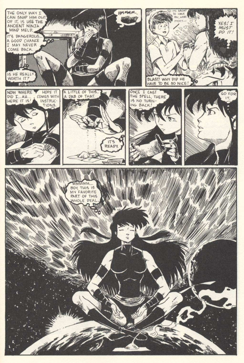Read online Ninja High School (1988) comic -  Issue # TPB - 85