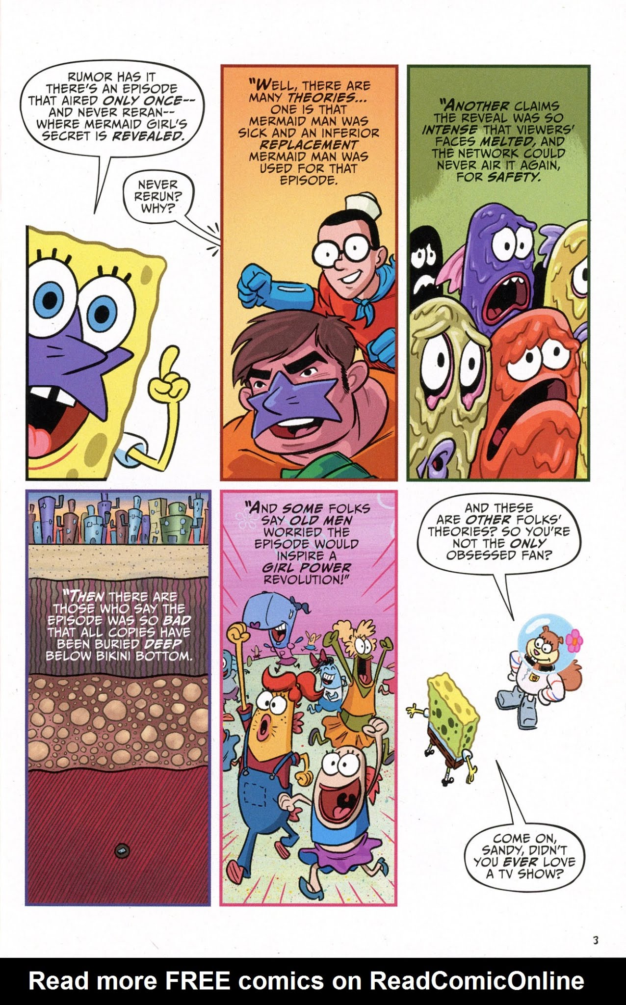 Read online SpongeBob Comics comic -  Issue #63 - 5