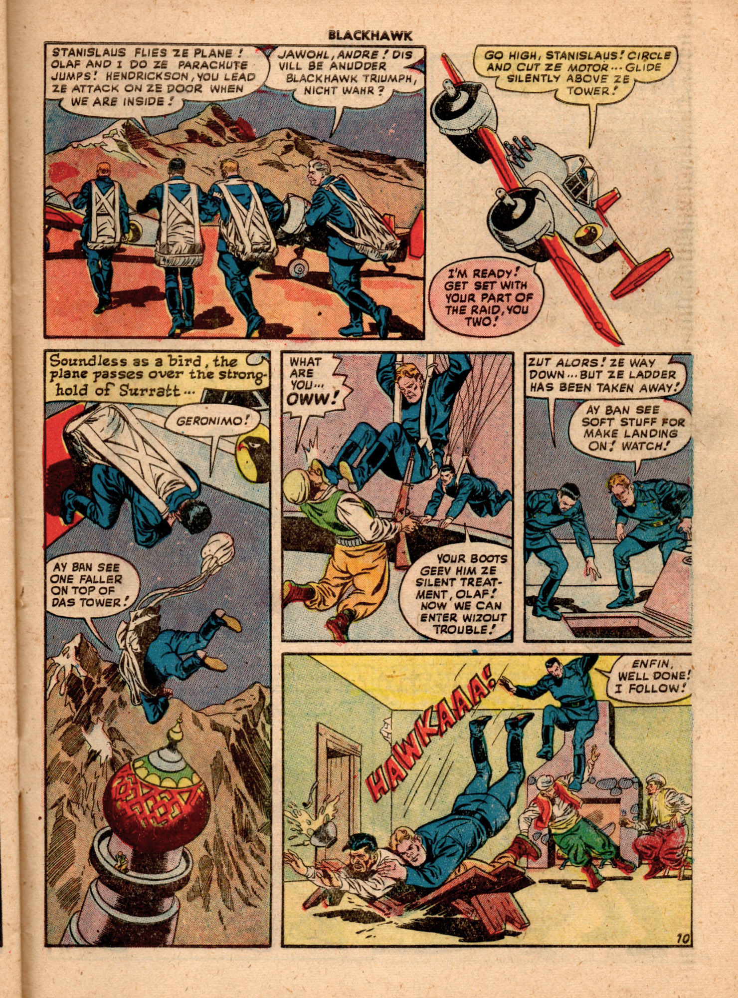 Read online Blackhawk (1957) comic -  Issue #21 - 45