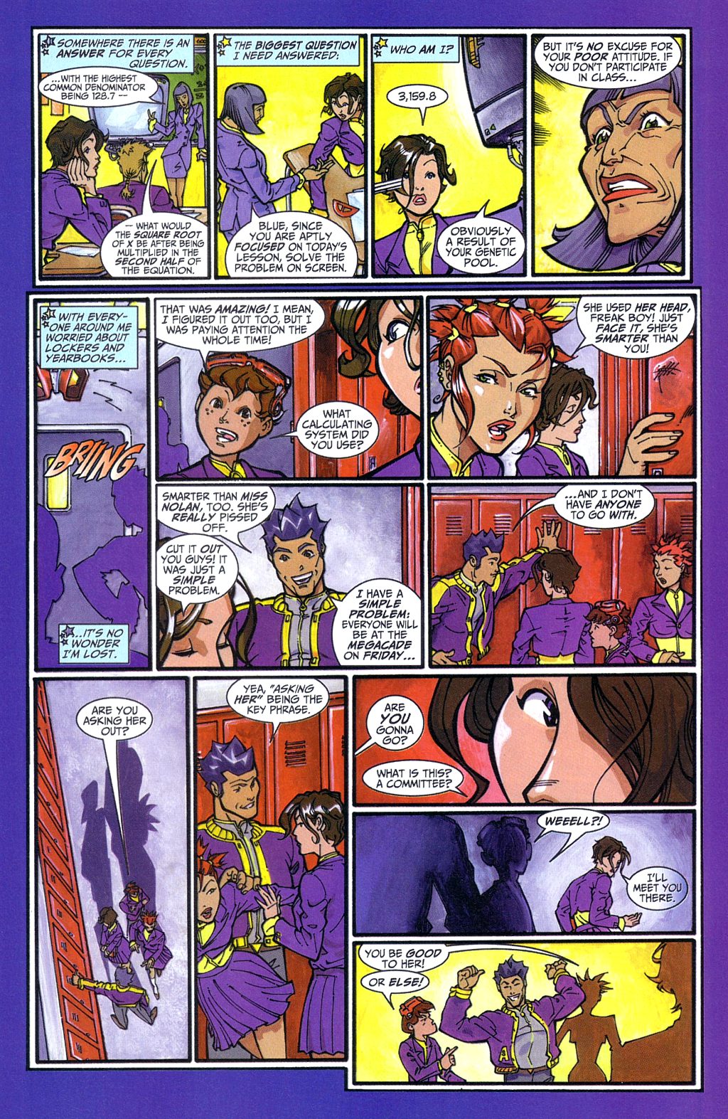 Read online Blue comic -  Issue #1 - 10