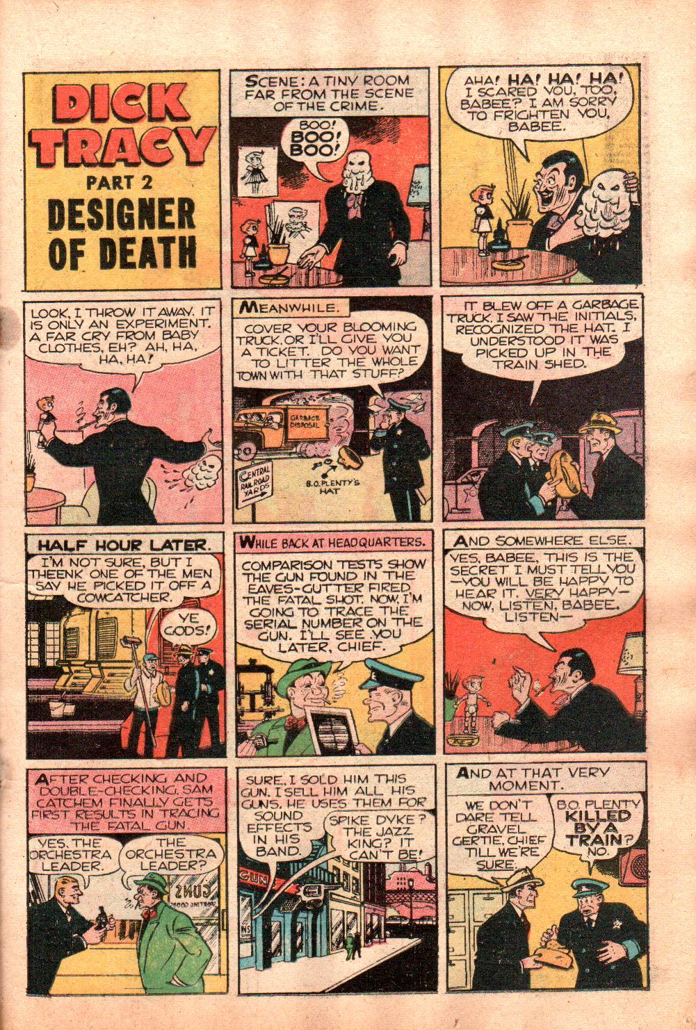 Read online Dick Tracy comic -  Issue #61 - 21
