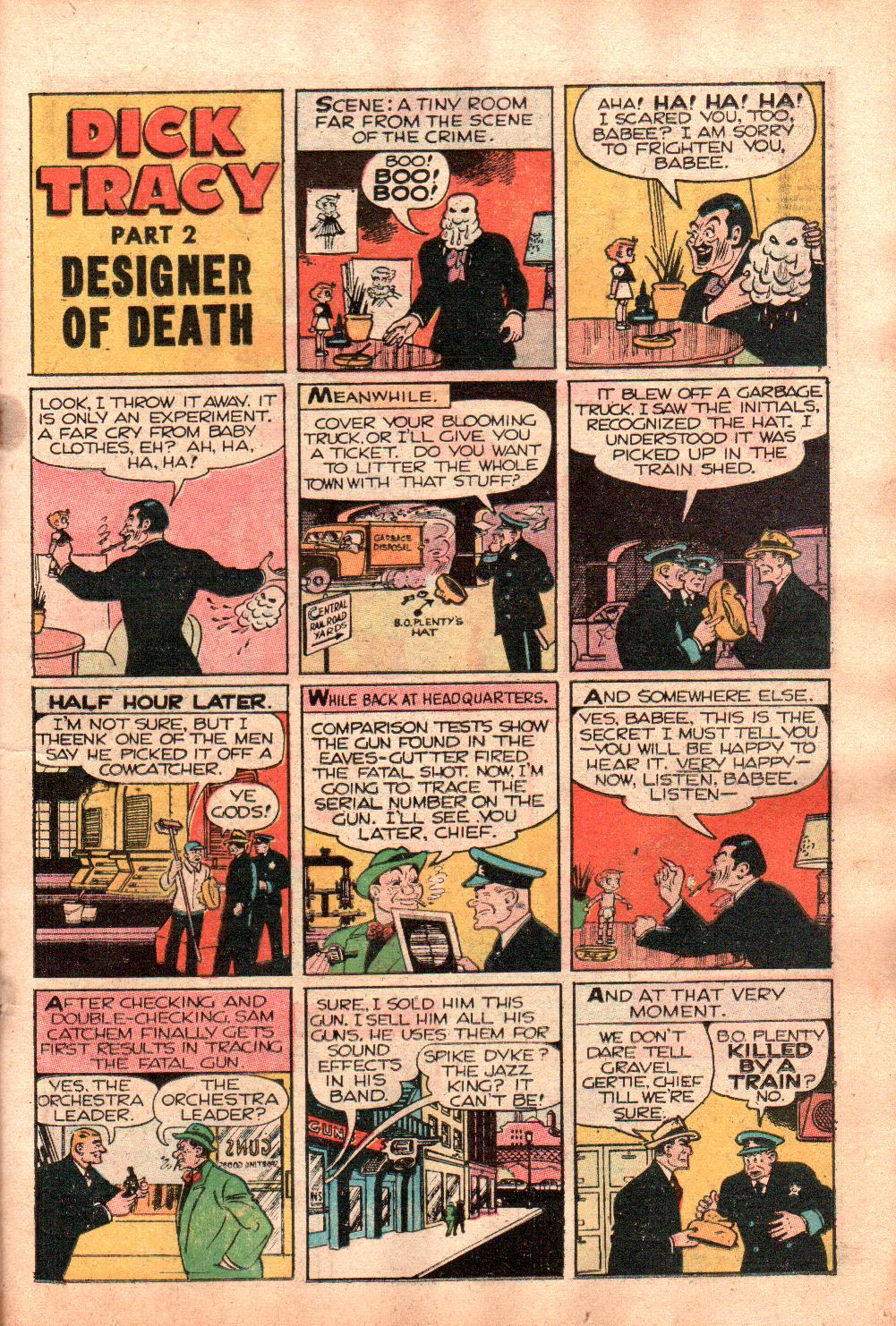 Read online Dick Tracy comic -  Issue #61 - 21