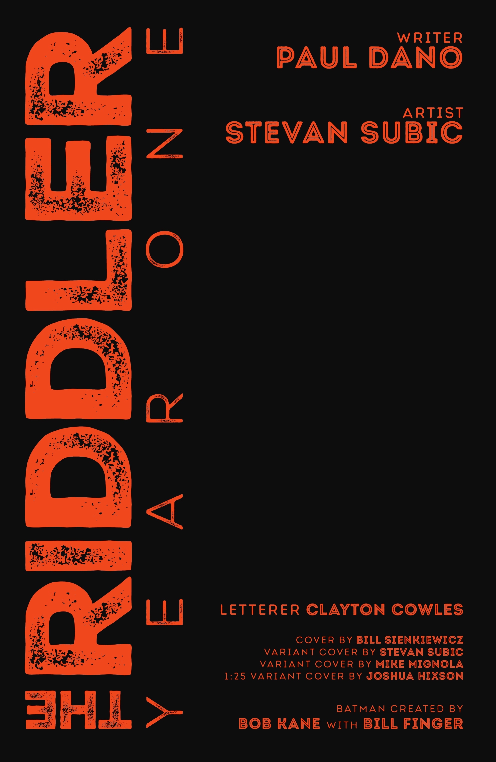 Read online The Riddler: Year One comic -  Issue #4 - 2