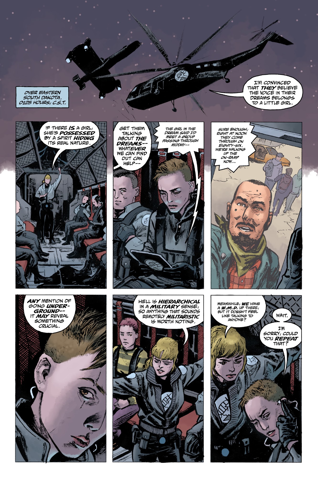 Read online B.P.R.D. The Devil You Know comic -  Issue #6 - 19