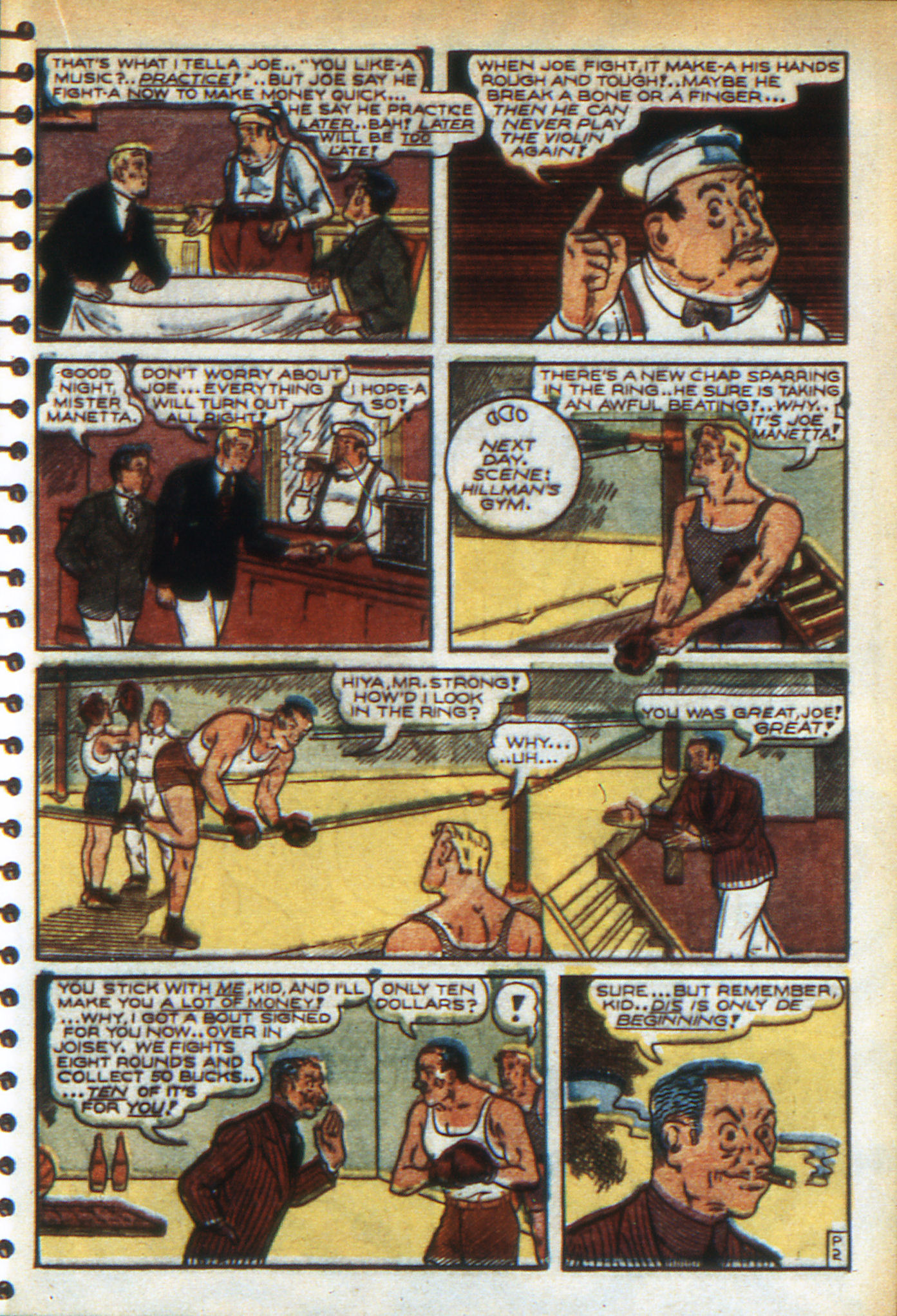 Read online Adventure Comics (1938) comic -  Issue #50 - 38