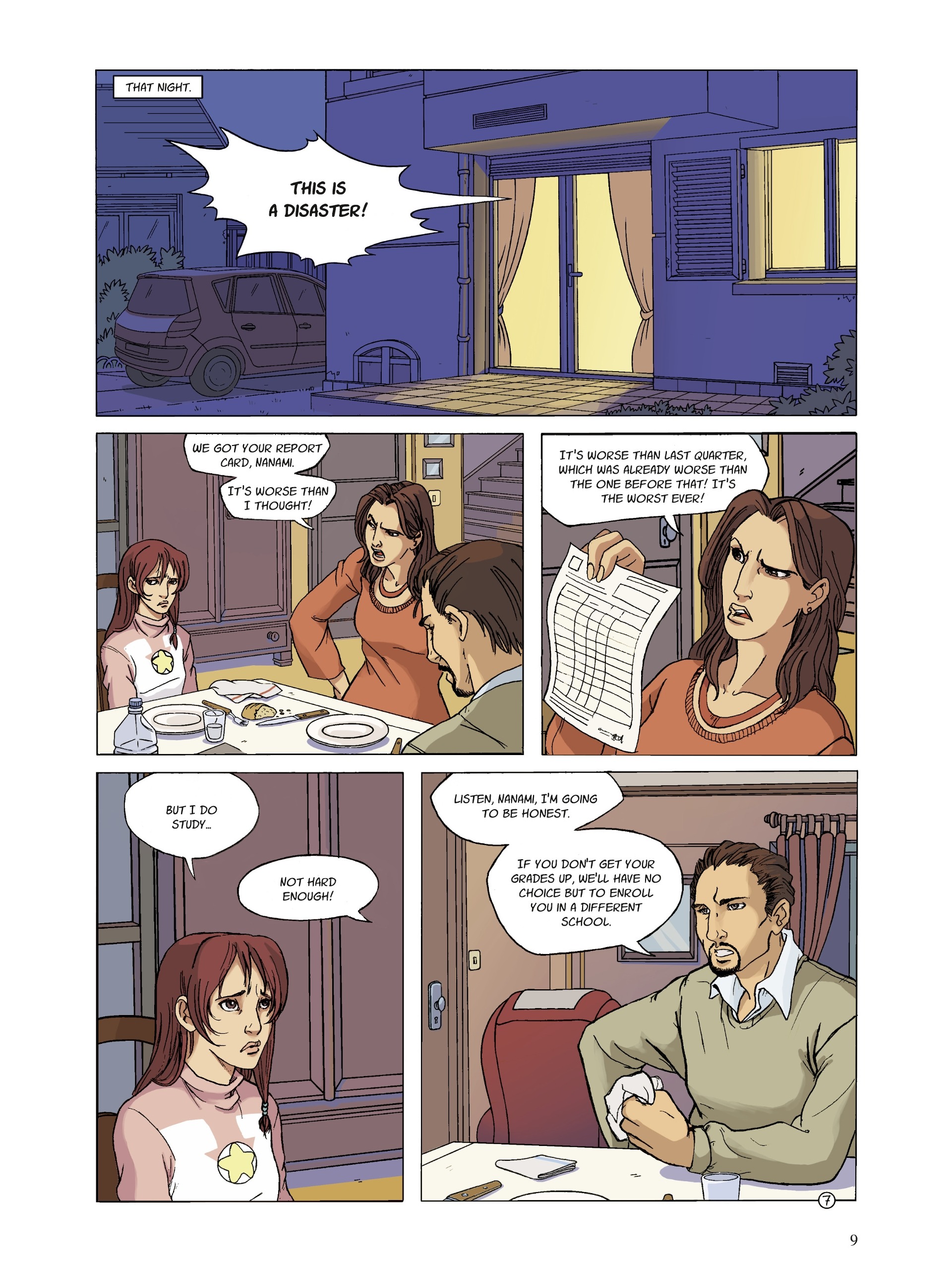 Read online Nanami comic -  Issue #1 - 9
