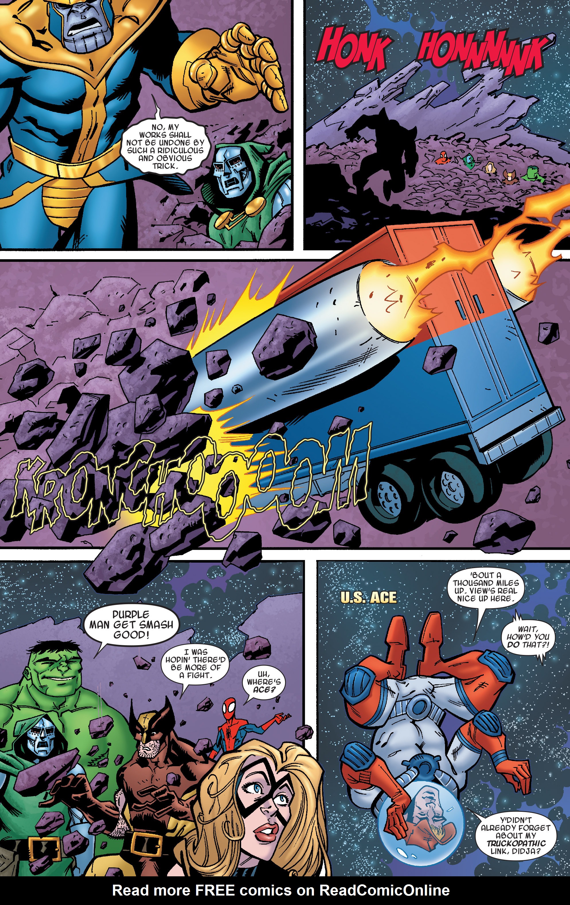 Read online Avengers & the Infinity Gauntlet comic -  Issue #4 - 6