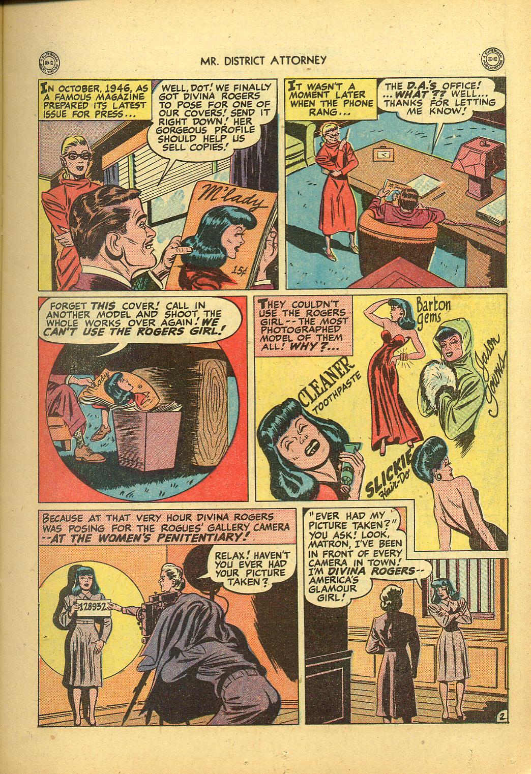 Read online Mr. District Attorney comic -  Issue #2 - 15