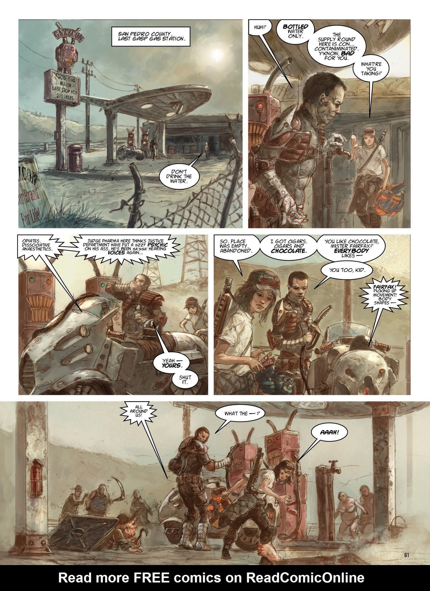 Read online The Dark Judges: The Fall of Deadworld comic -  Issue # TPB - 62