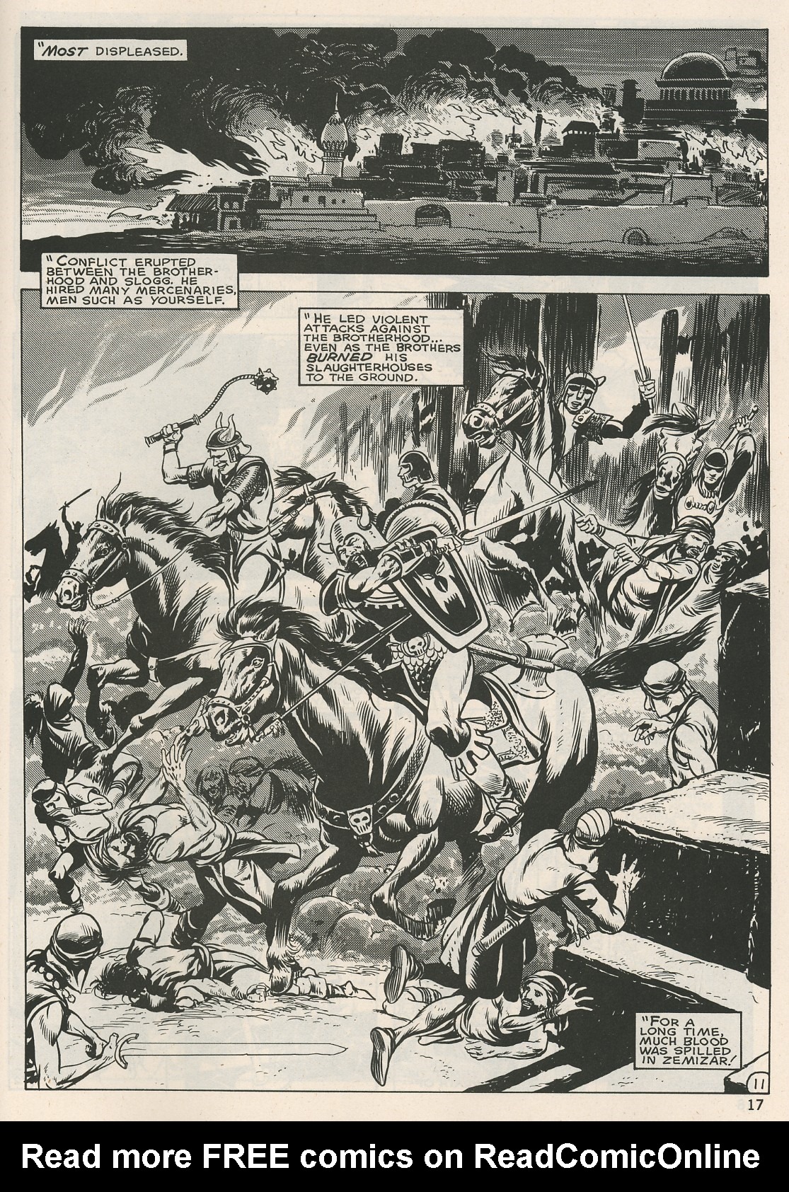Read online The Savage Sword Of Conan comic -  Issue #125 - 17