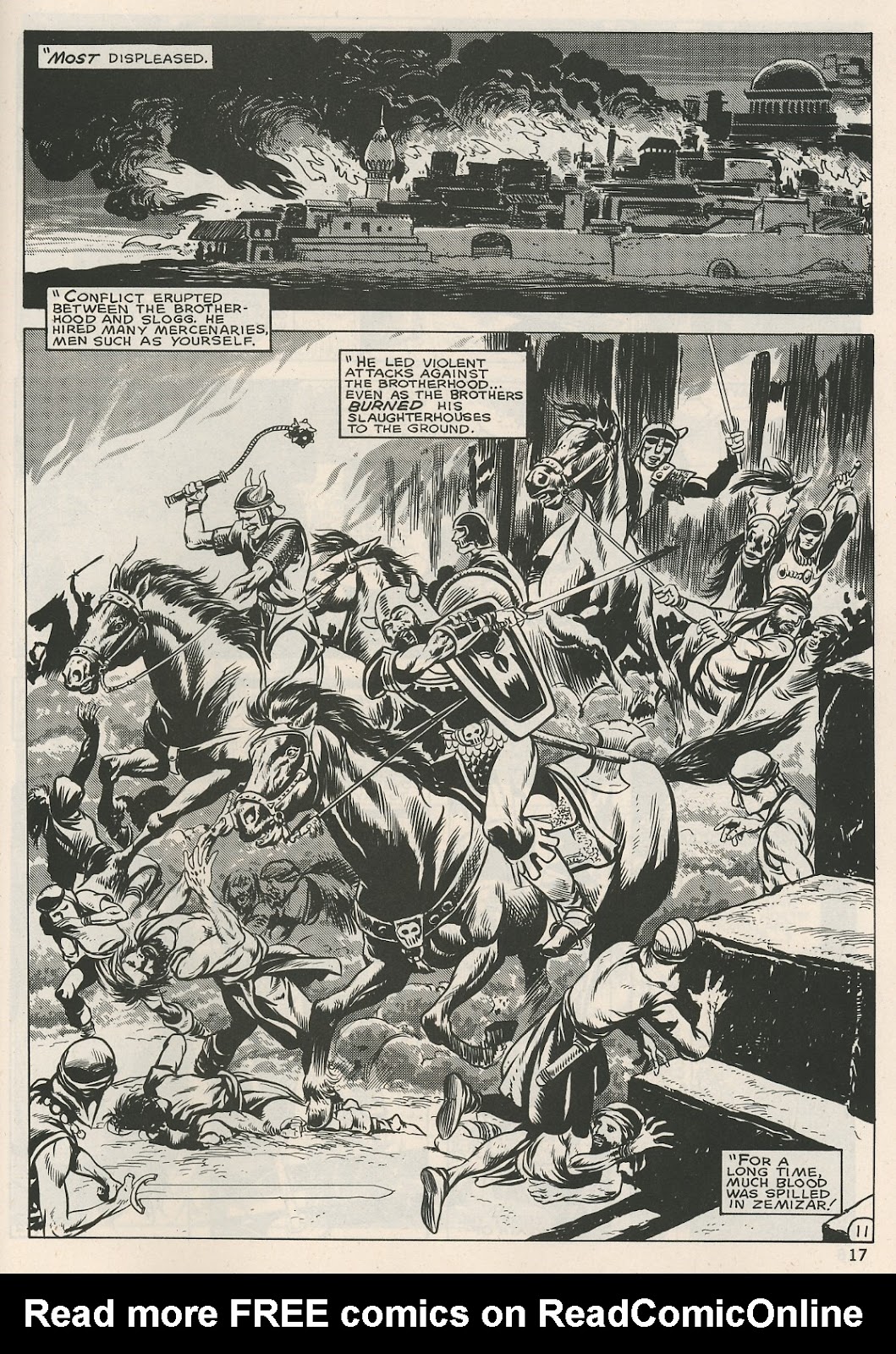 The Savage Sword Of Conan issue 125 - Page 17