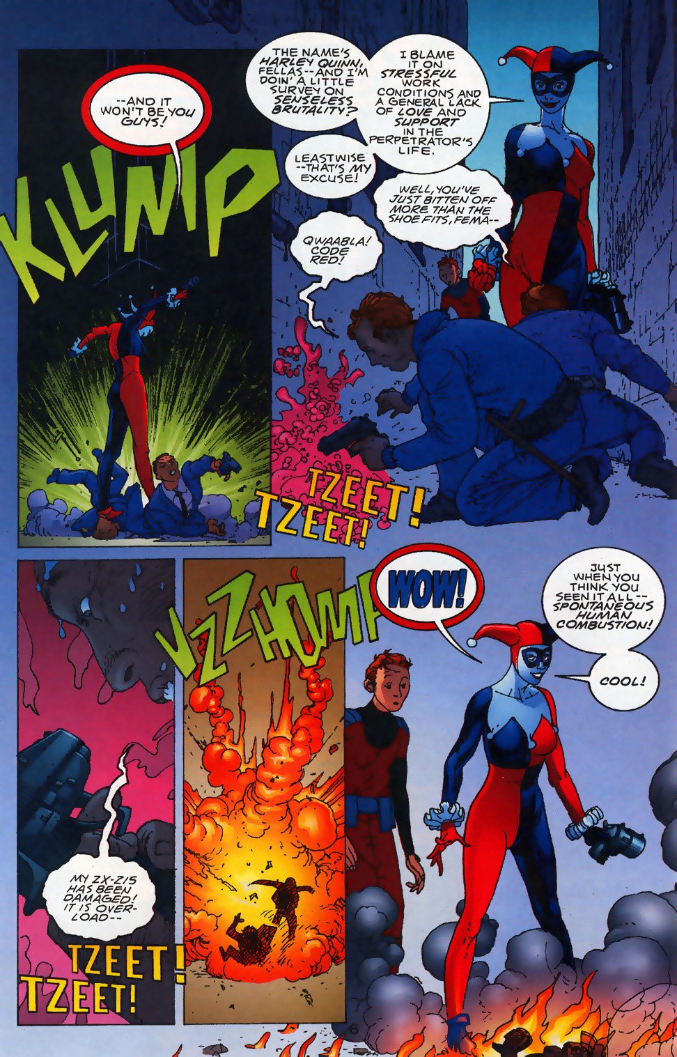 Read online Harley Quinn: Our Worlds at War comic -  Issue # Full - 7