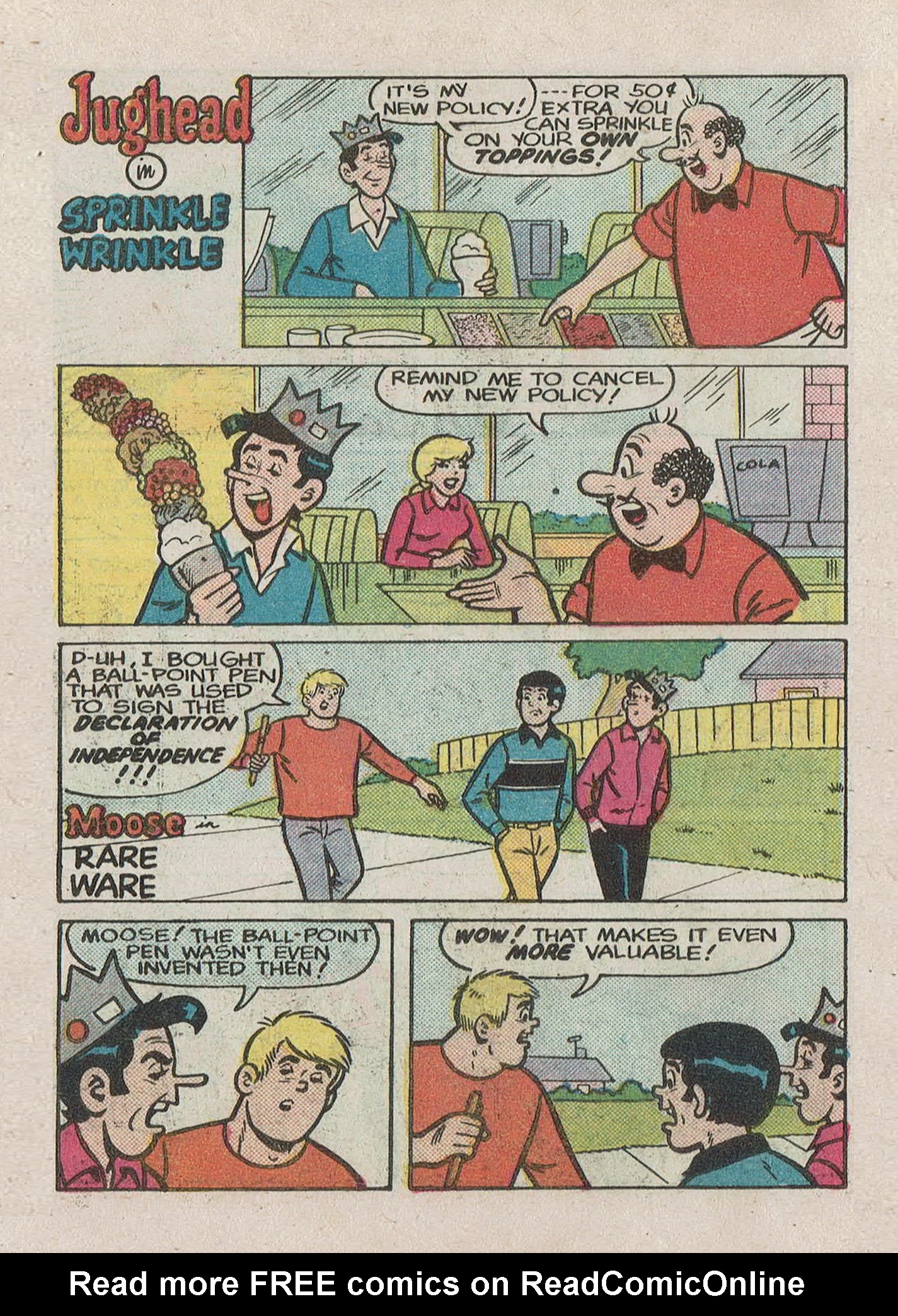 Read online Betty and Veronica Digest Magazine comic -  Issue #34 - 65