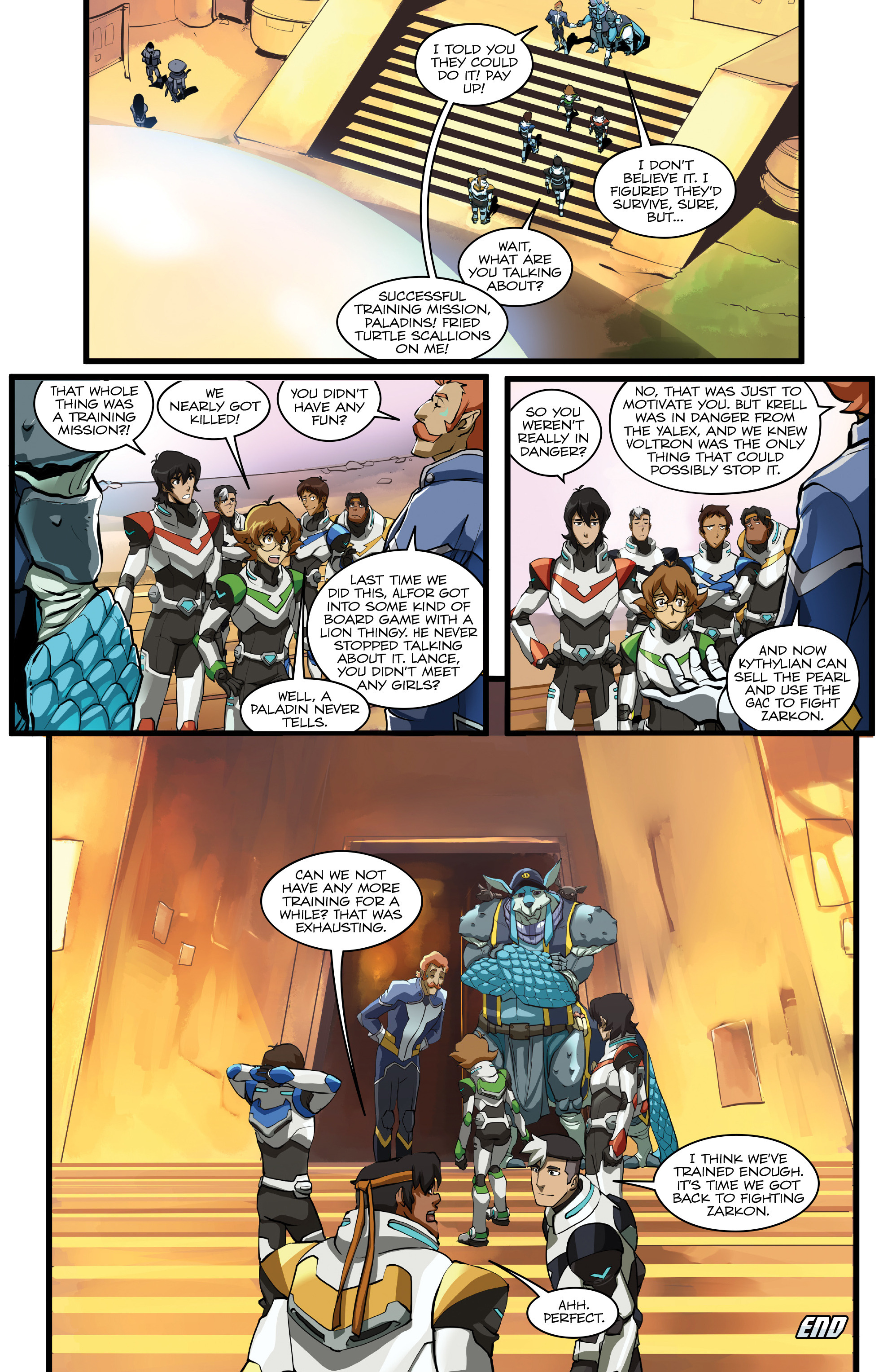 Read online Voltron: Legendary Defender comic -  Issue #5 - 24