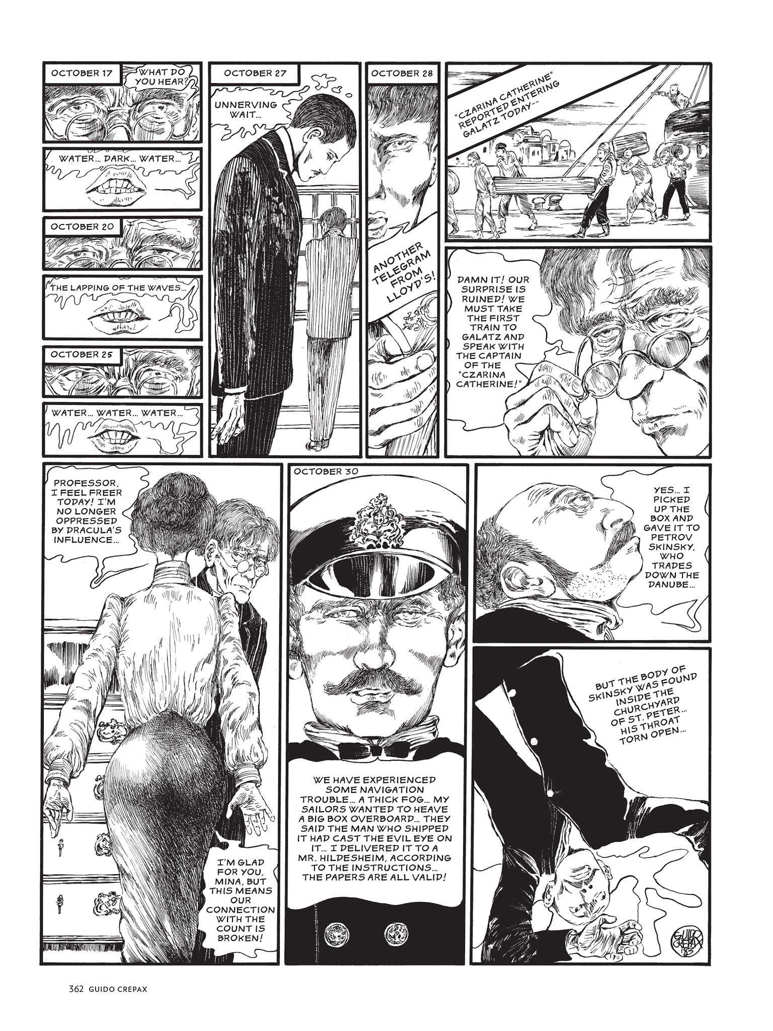 Read online The Complete Crepax comic -  Issue # TPB 1 - 351