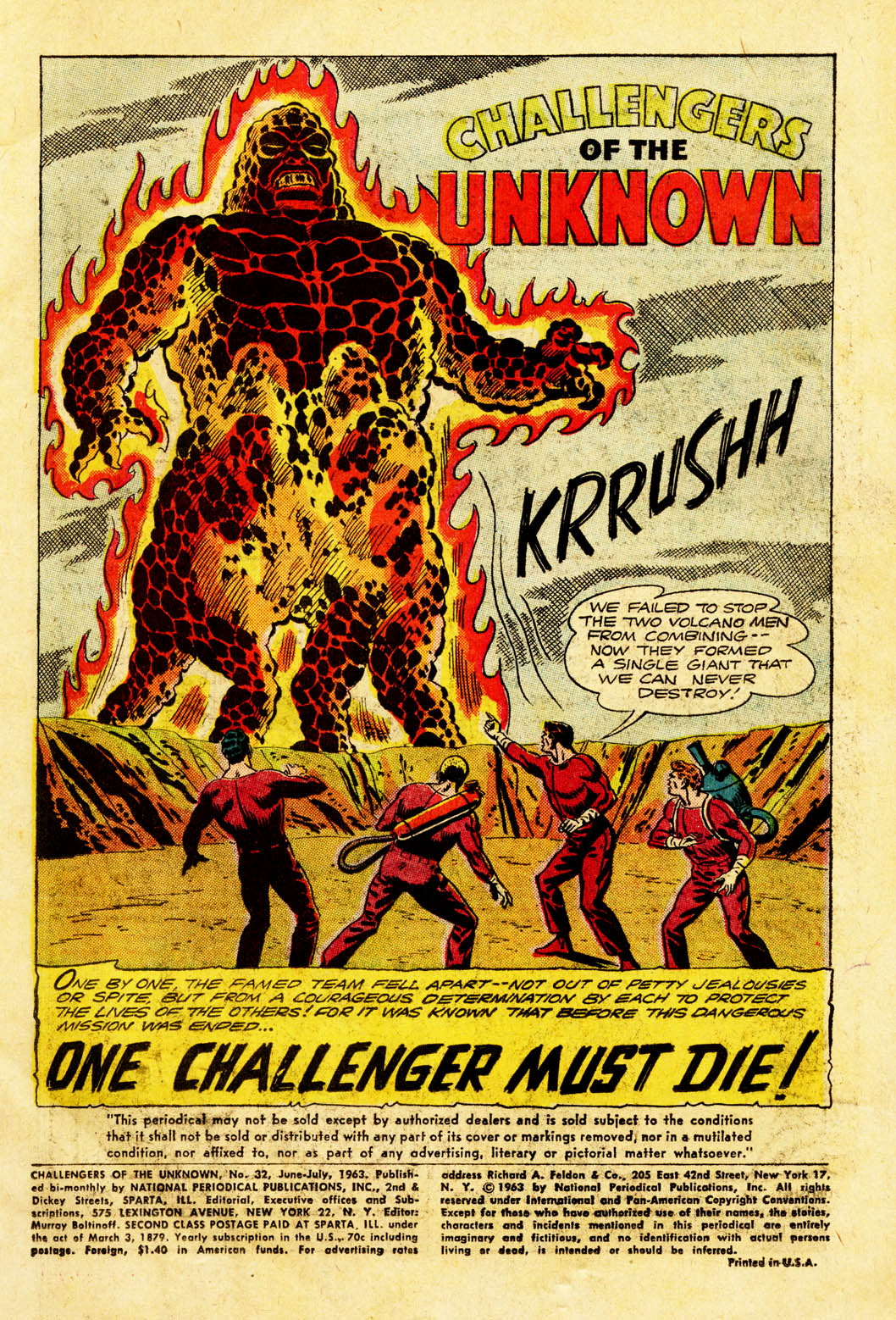 Challengers of the Unknown (1958) Issue #32 #32 - English 3