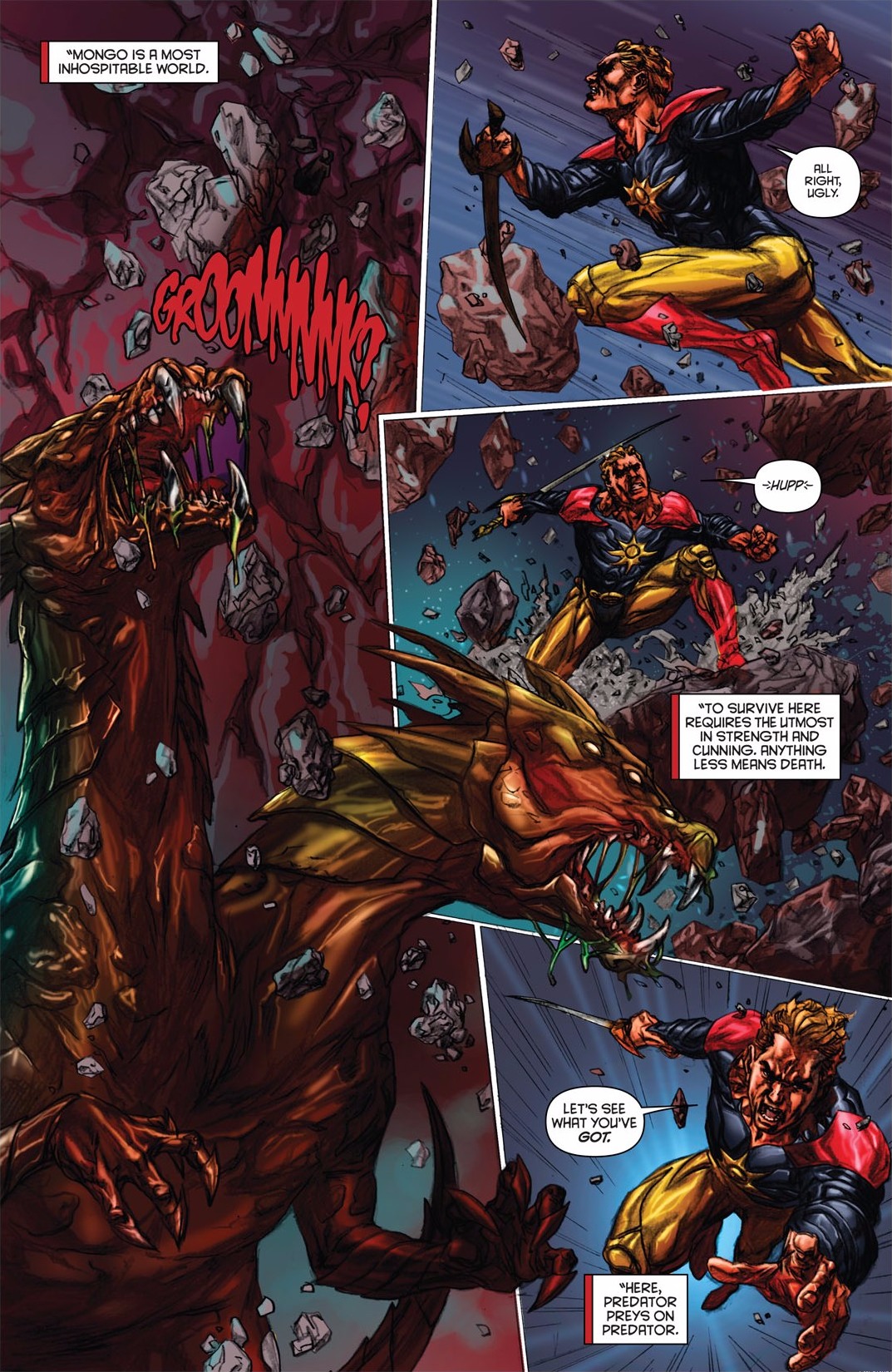 Read online Flash Gordon: Zeitgeist comic -  Issue # TPB - 93