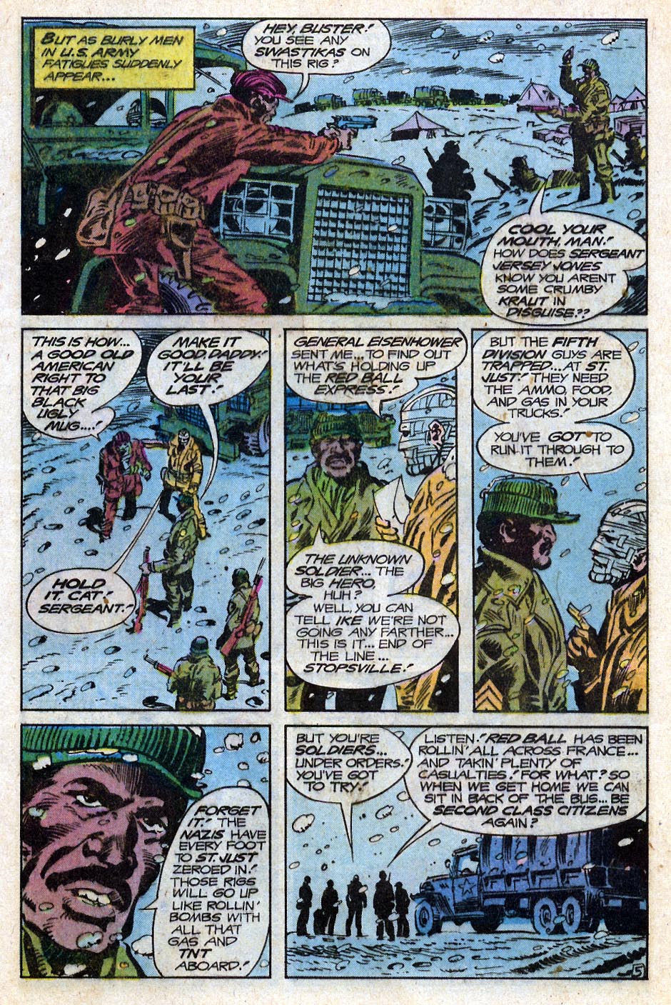 Read online Unknown Soldier (1977) comic -  Issue #237 - 6