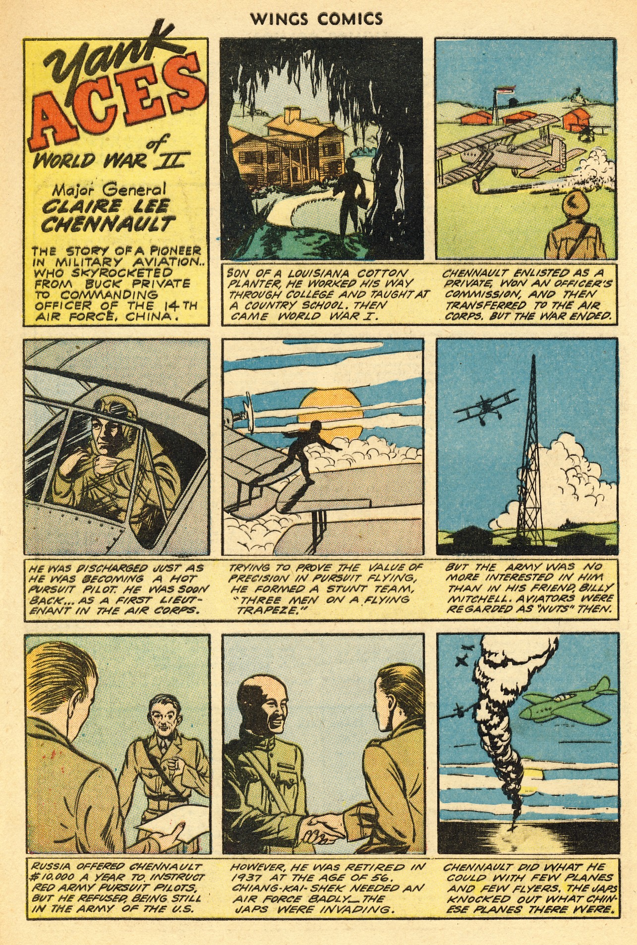 Read online Wings Comics comic -  Issue #46 - 40