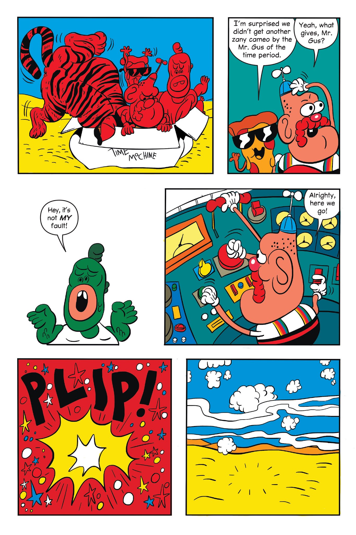 Read online Uncle Grandpa and the Time Casserole comic -  Issue # TPB - 94