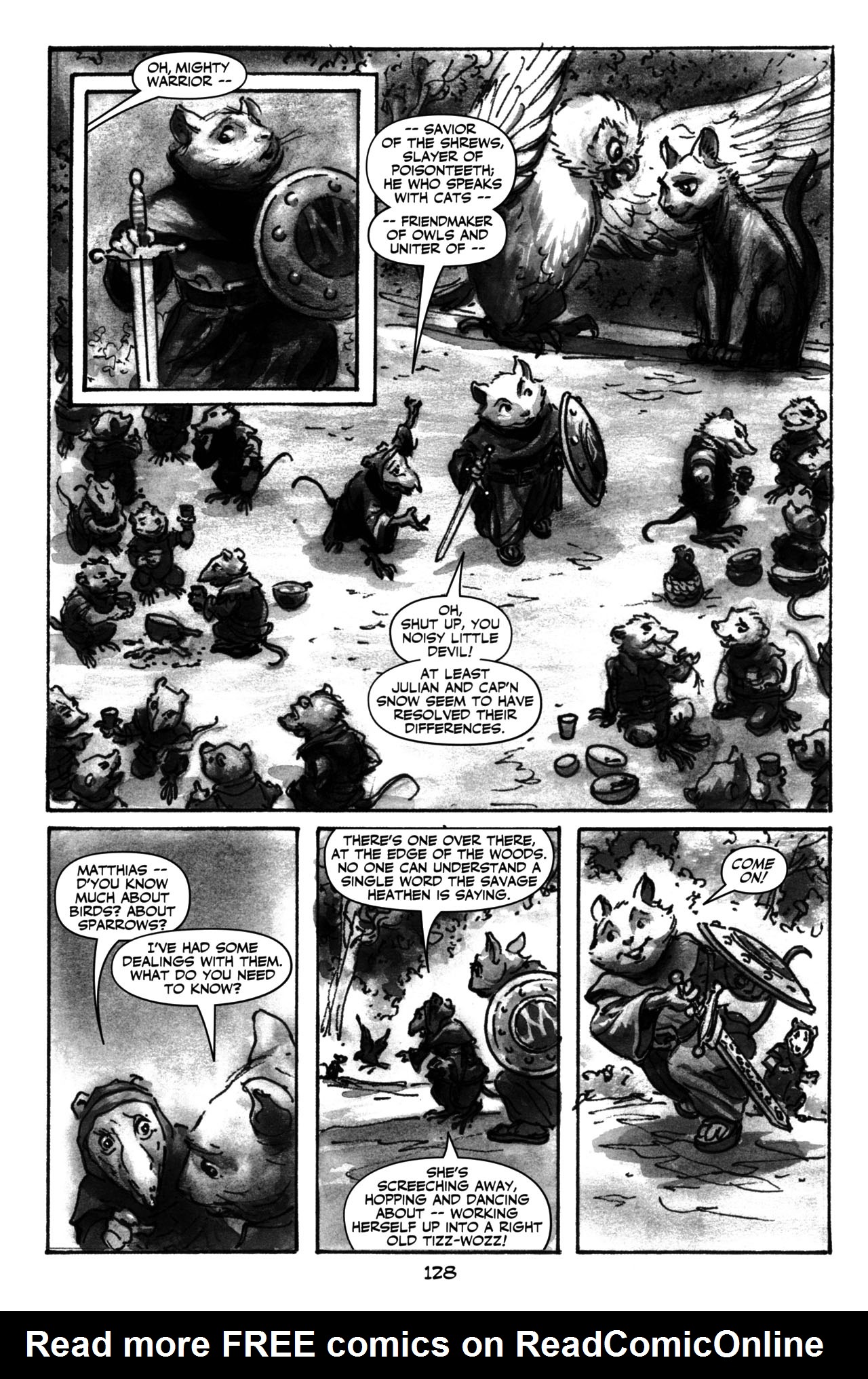 Read online Redwall: The Graphic Novel comic -  Issue # TPB - 133