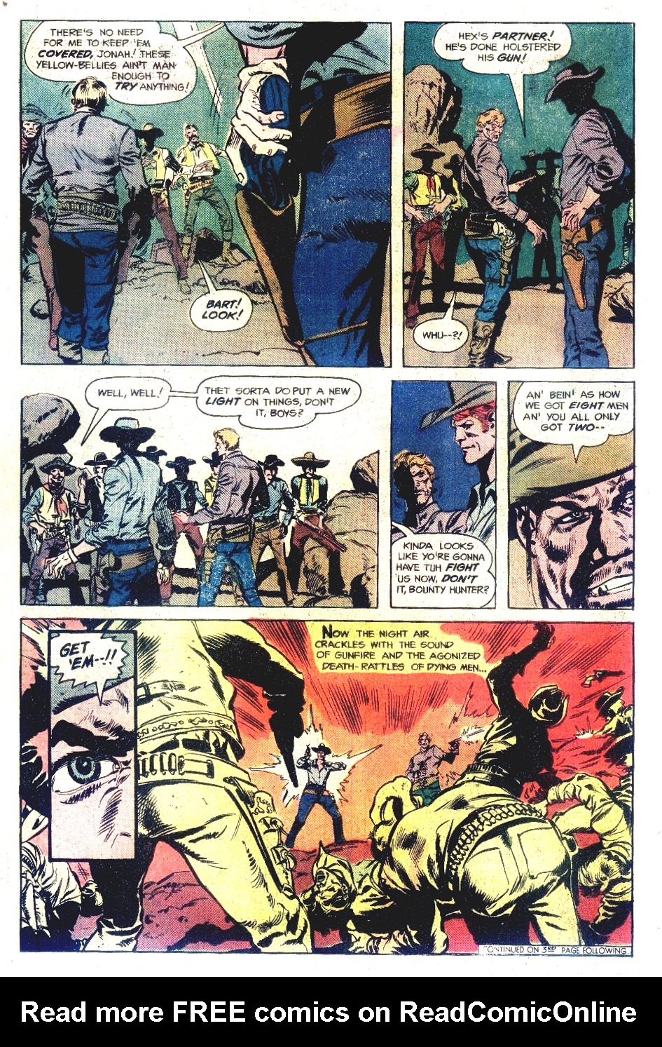 Read online Weird Western Tales (1972) comic -  Issue #37 - 22
