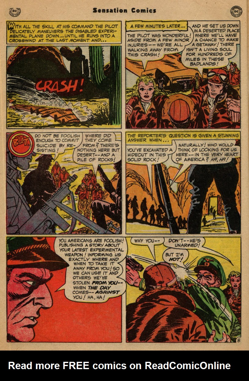 Read online Sensation (Mystery) Comics comic -  Issue #100 - 24