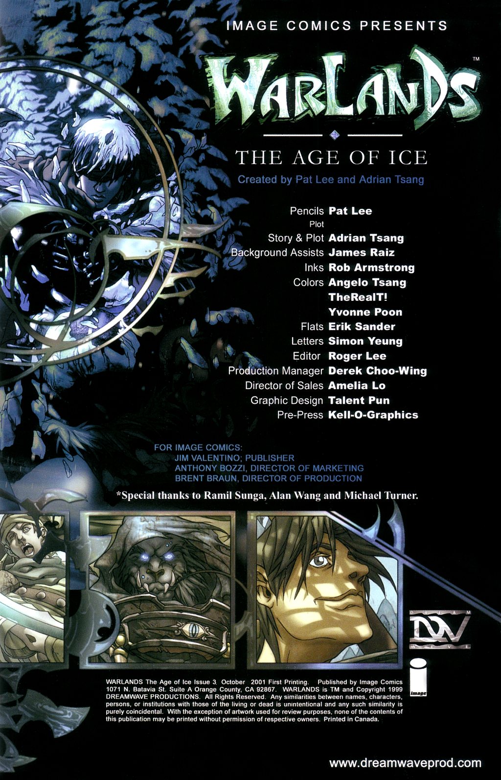 Read online Warlands: The Age of Ice comic -  Issue #3 - 2