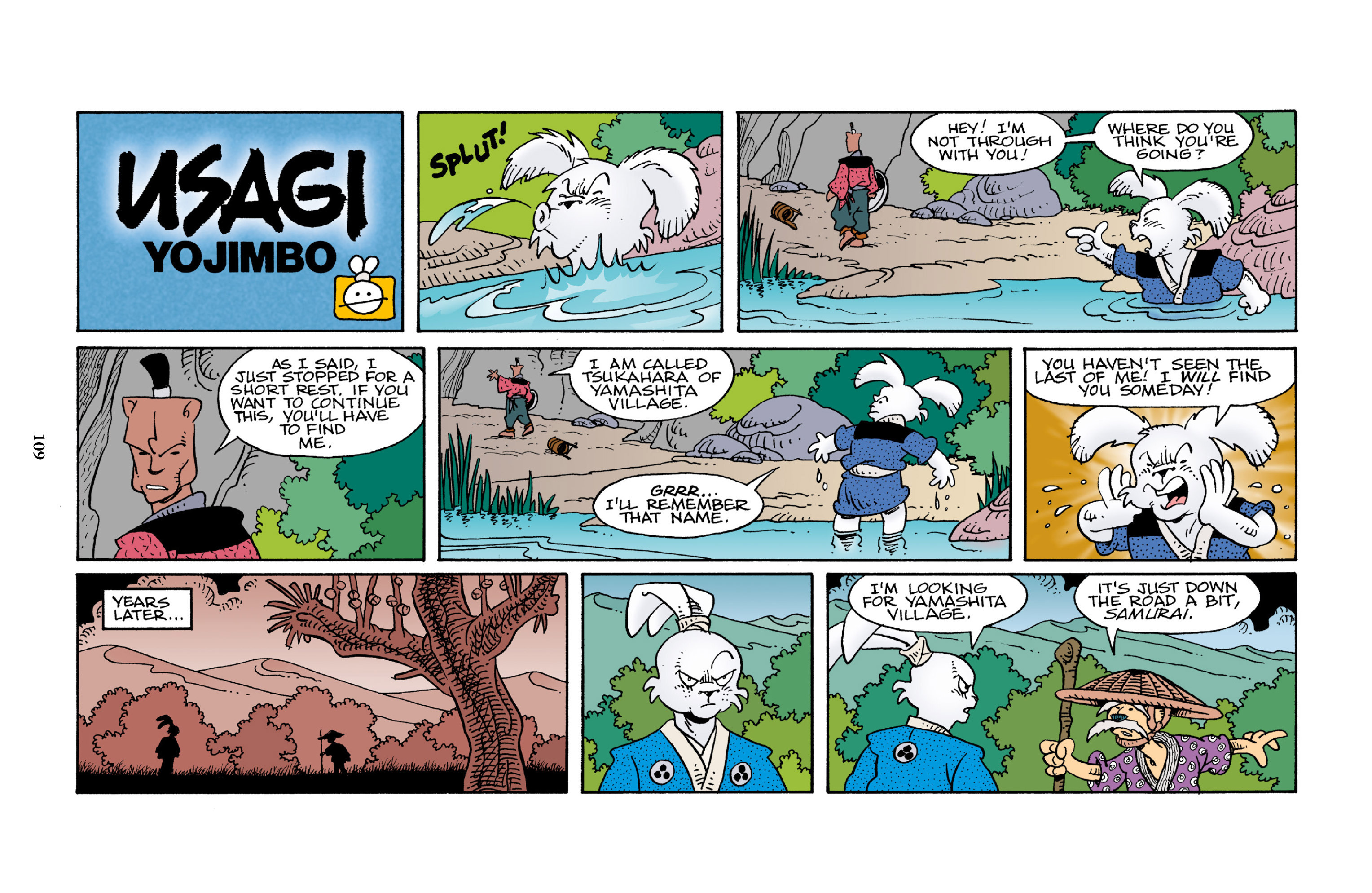 Read online The Usagi Yojimbo Saga comic -  Issue # TPB 4 - 108