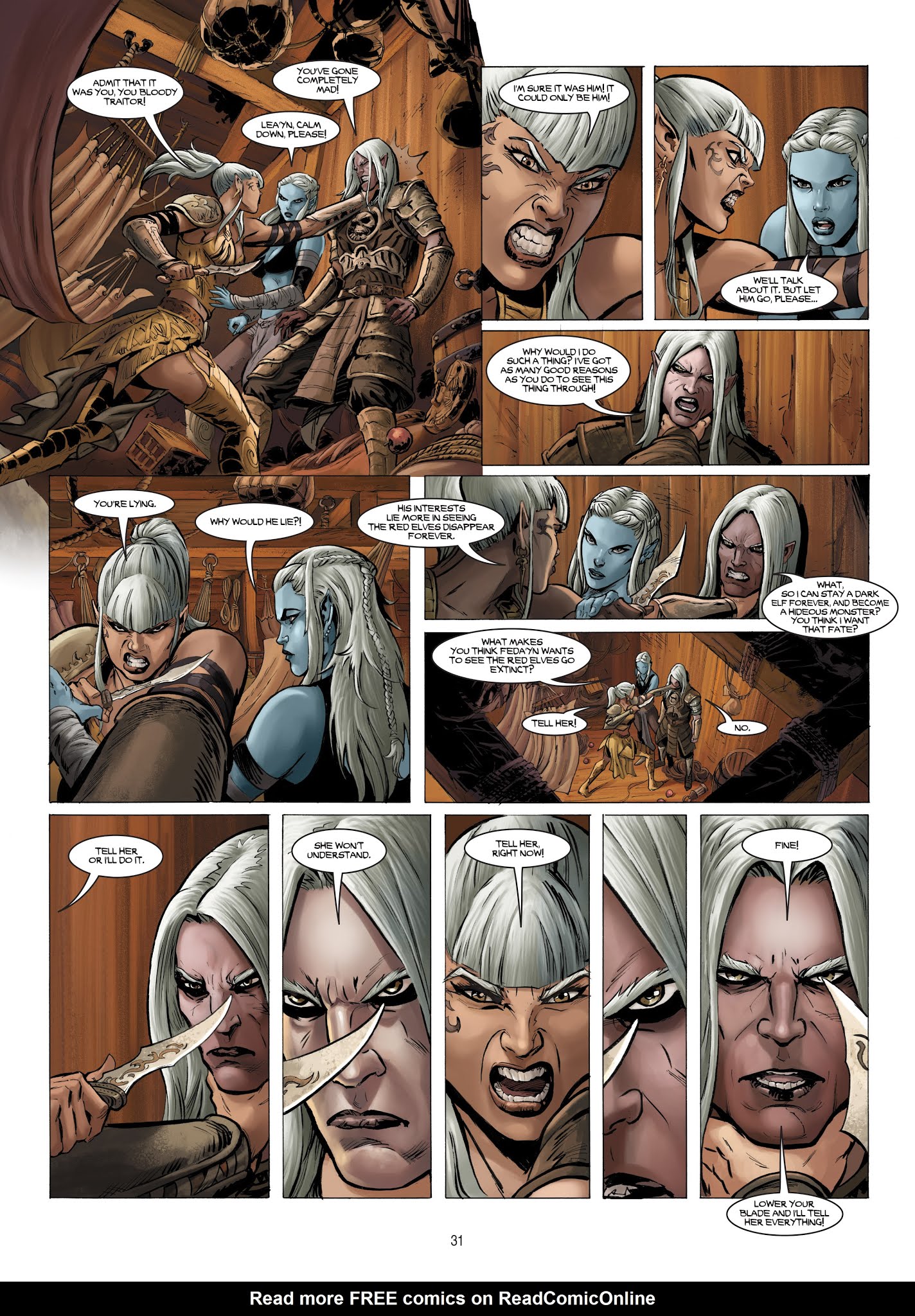 Read online Elves comic -  Issue #21 - 29