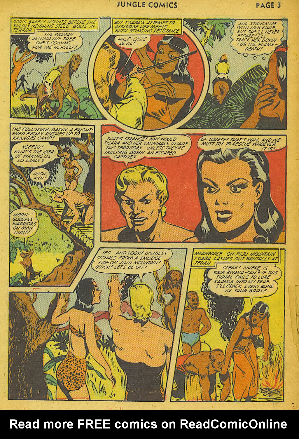 Read online Jungle Comics comic -  Issue #36 - 6