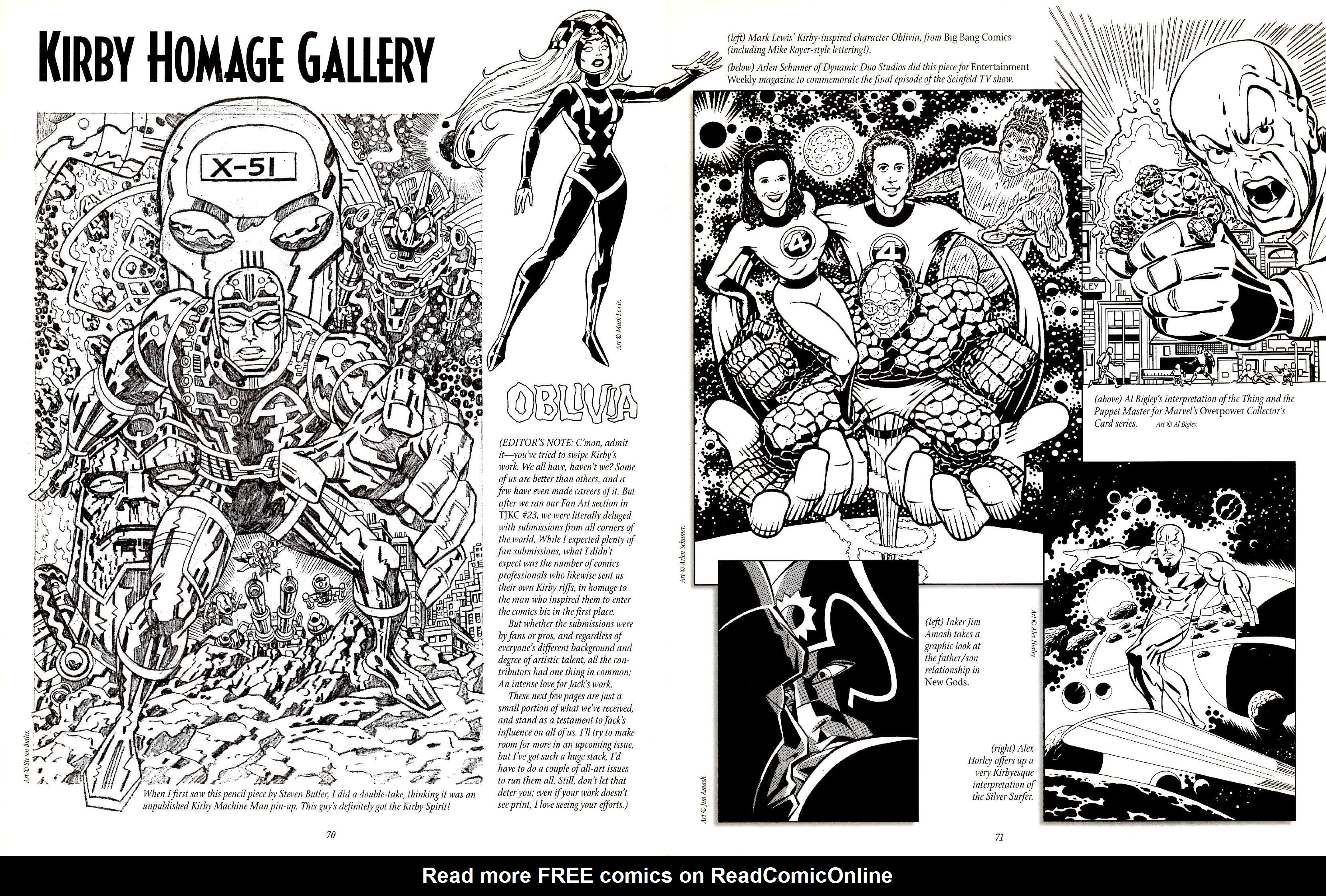 Read online The Jack Kirby Collector comic -  Issue #28 - 64