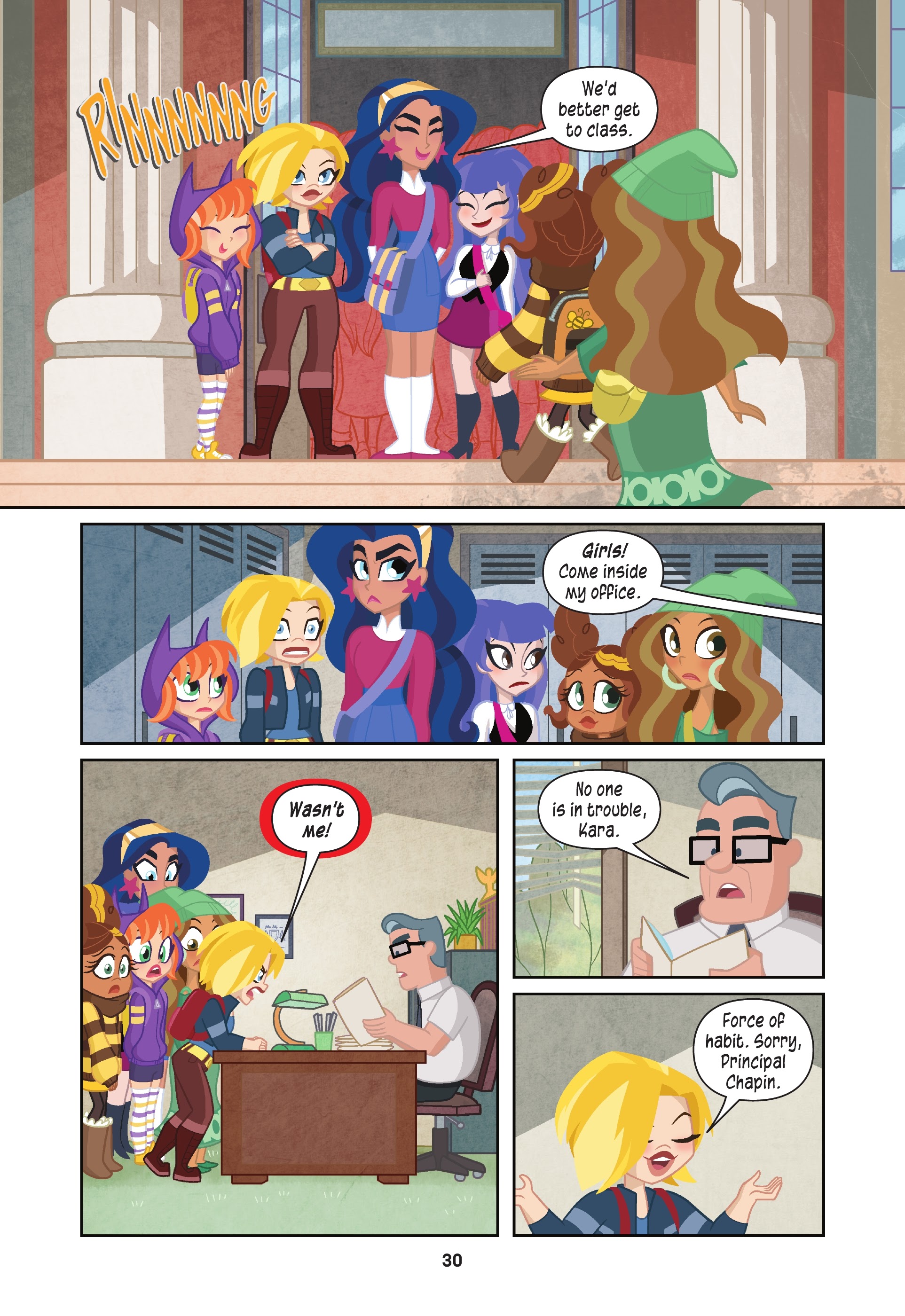 Read online Teen Titans Go!/DC Super Hero Girls: Exchange Students comic -  Issue # TPB (Part 1) - 29