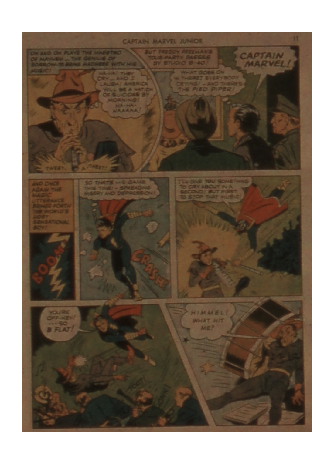 Read online Captain Marvel, Jr. comic -  Issue #3 - 11