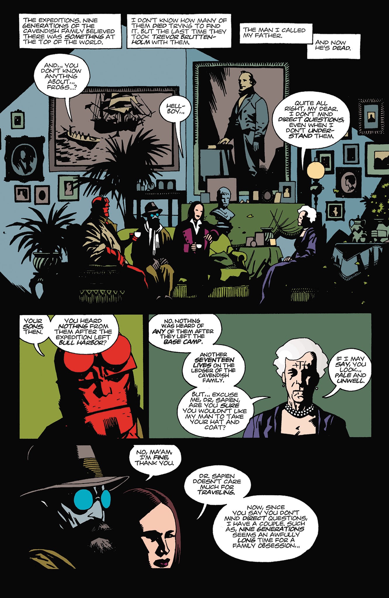 Read online Hellboy: Seed of Destruction comic -  Issue # _TPB - 38