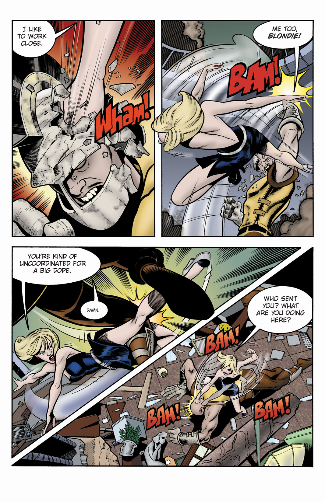 Read online SideChicks comic -  Issue #2 - 9