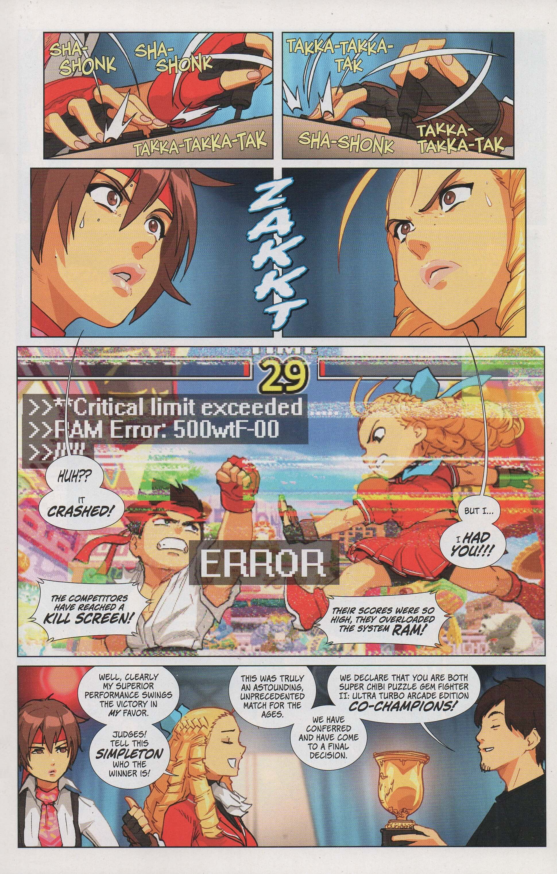 Read online Free Comic Book Day 2019 comic -  Issue # Sakura vs Karin - 17