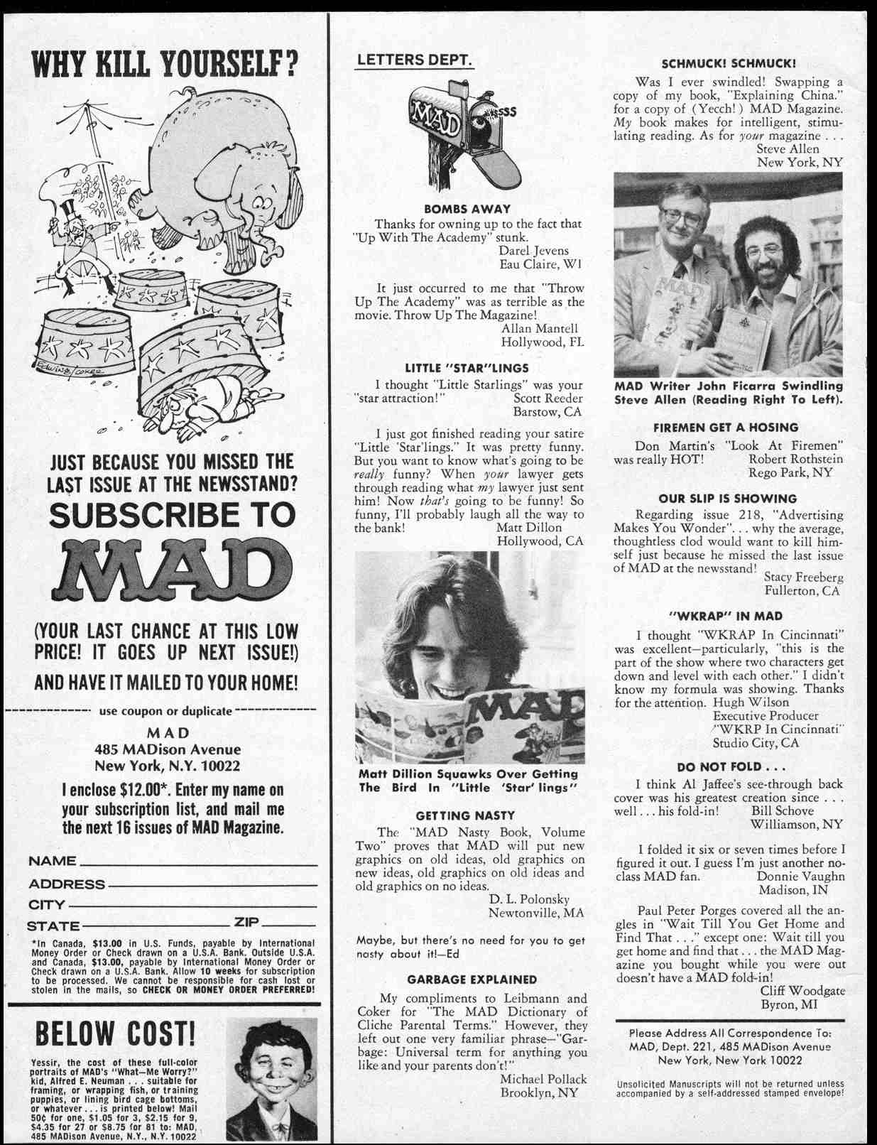 Read online MAD comic -  Issue #221 - 4