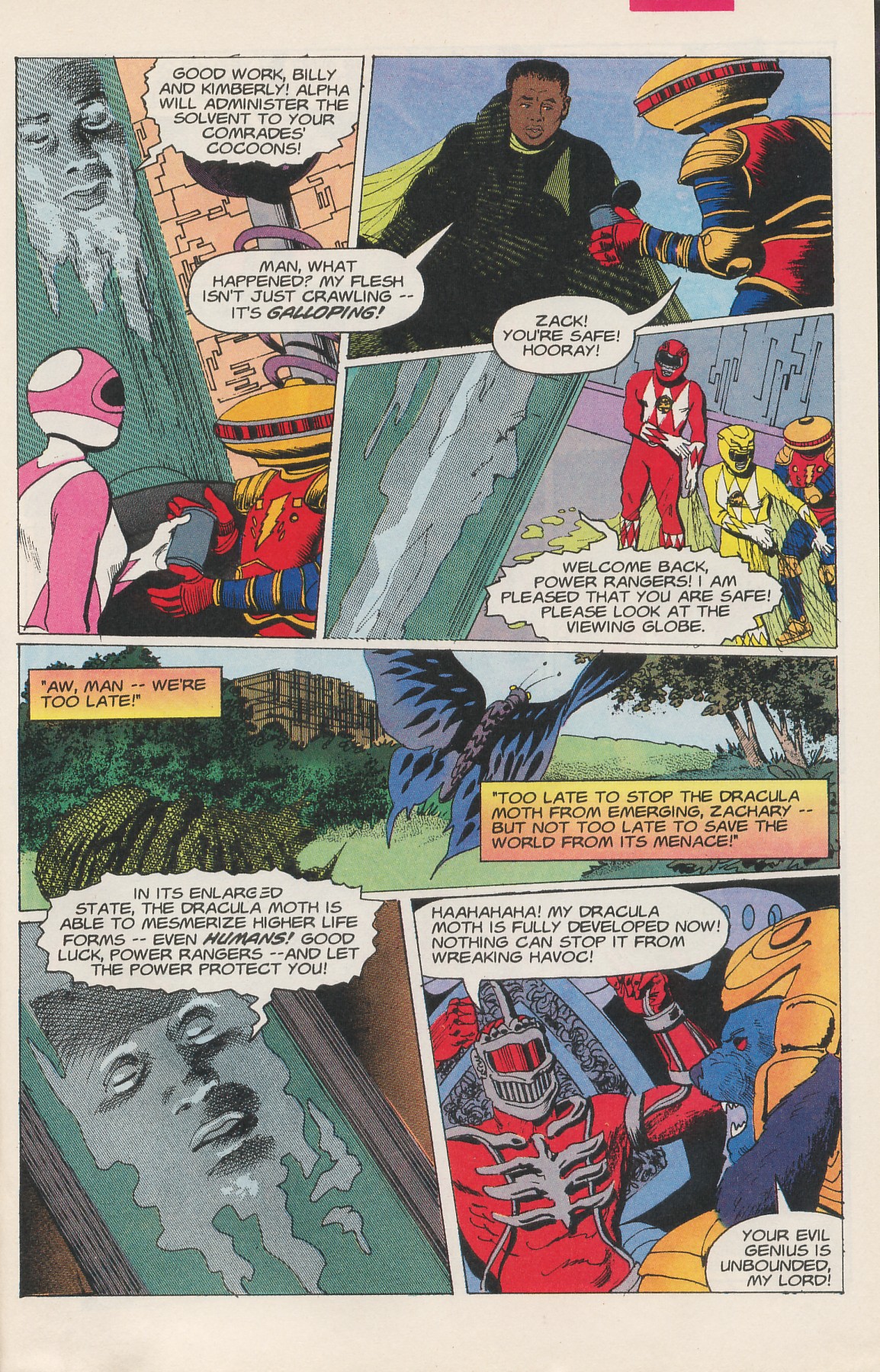 Read online Saban's Mighty Morphin Power Rangers (1994) comic -  Issue #1 - 22